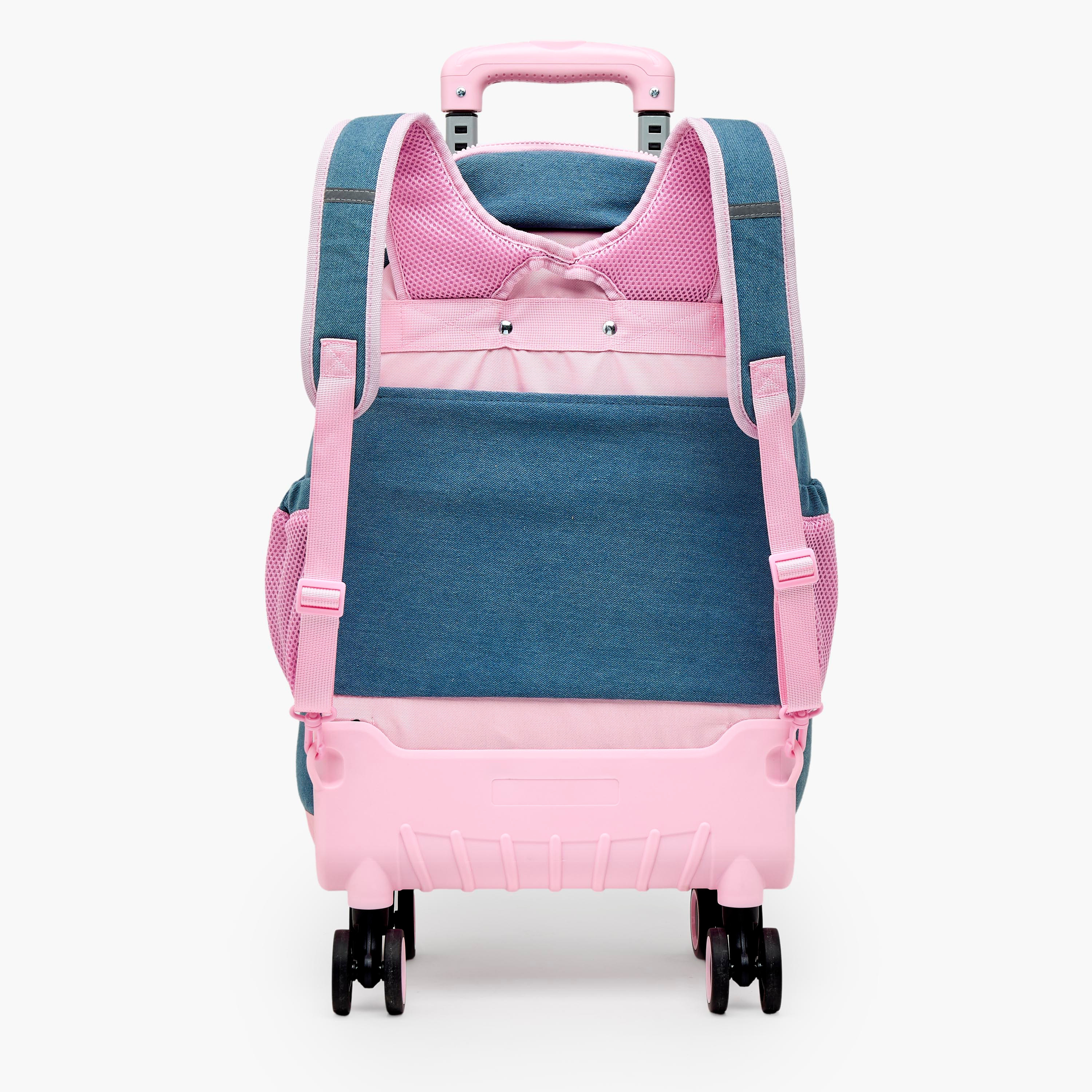Sanrio Hello Kitty Print Trolley Bag for Girls 8-12 Years Retractable Handle - 18 inches-school-bagsandbackpacks-trolleybags-image-10