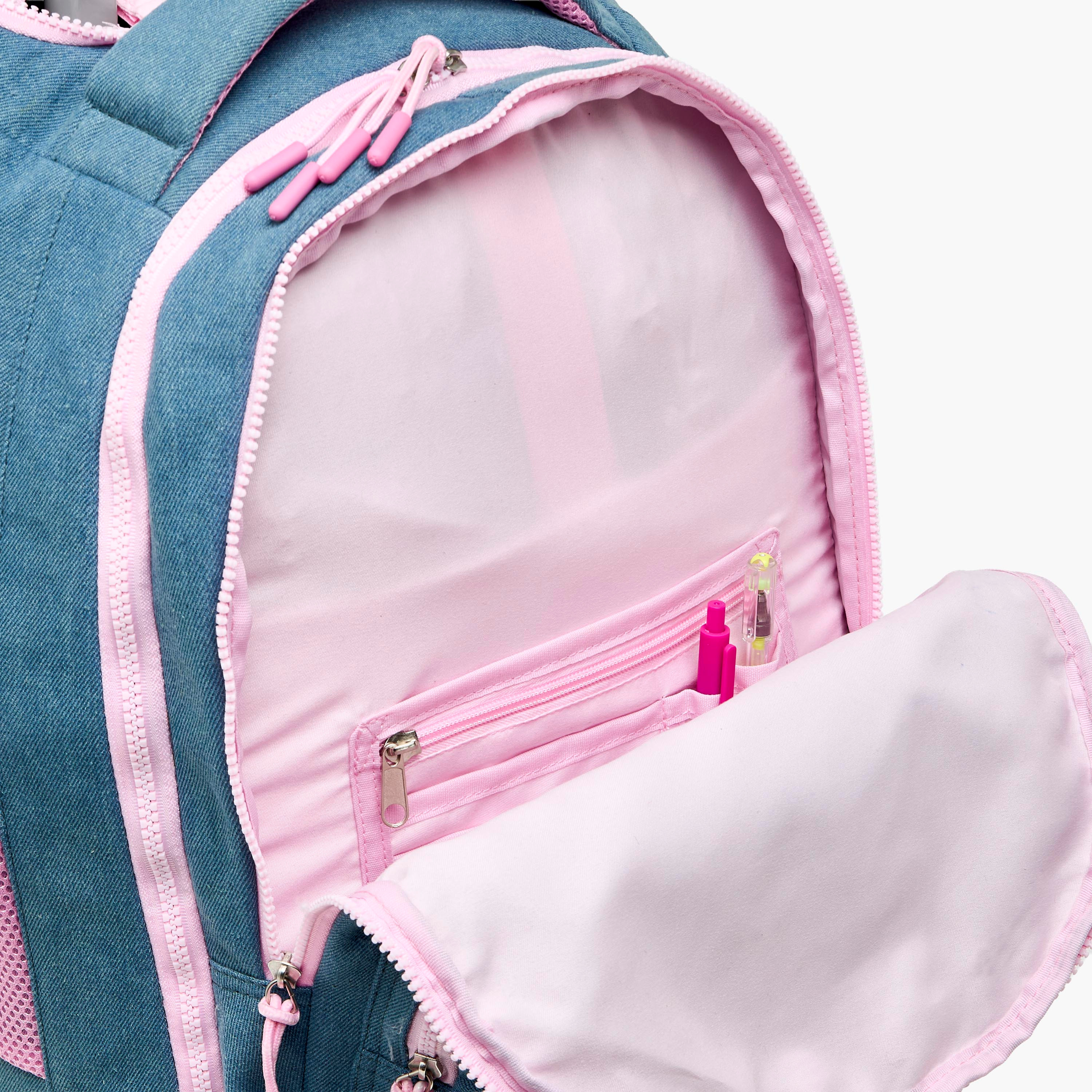 Sanrio Hello Kitty Print Trolley Bag for Girls 8-12 Years Retractable Handle - 18 inches-school-bagsandbackpacks-trolleybags-image-6
