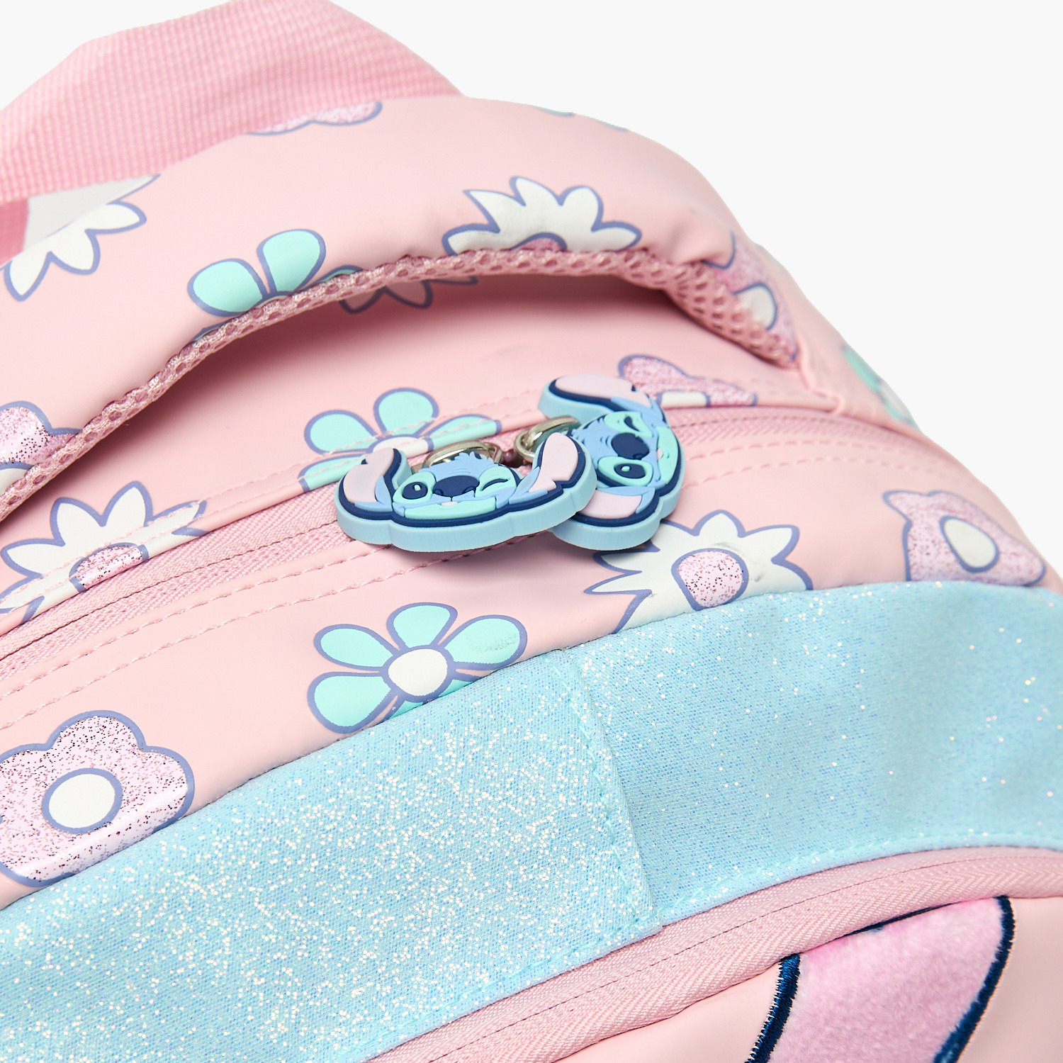 Disney Stitch Print Backpack for Girls 5-8 Years with Padded Straps - 16 inches-school-bagsandbackpacks-backpacks-image-6