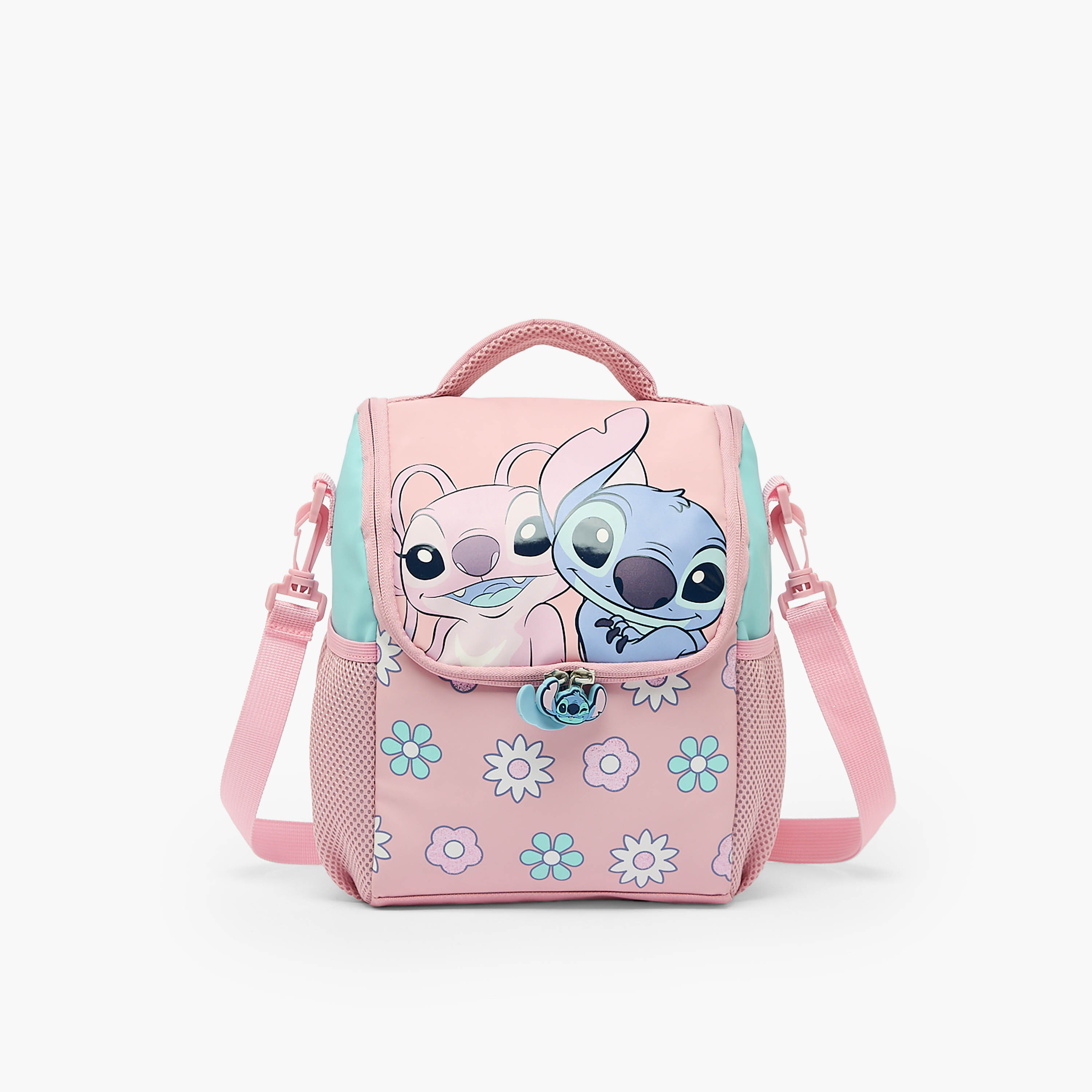 شنطة غداء بطبعة ستيتش للبنات من 5-8 سنوات مع عزل حراري من ديزني-school-lunchessentials-lunchbags-image-1