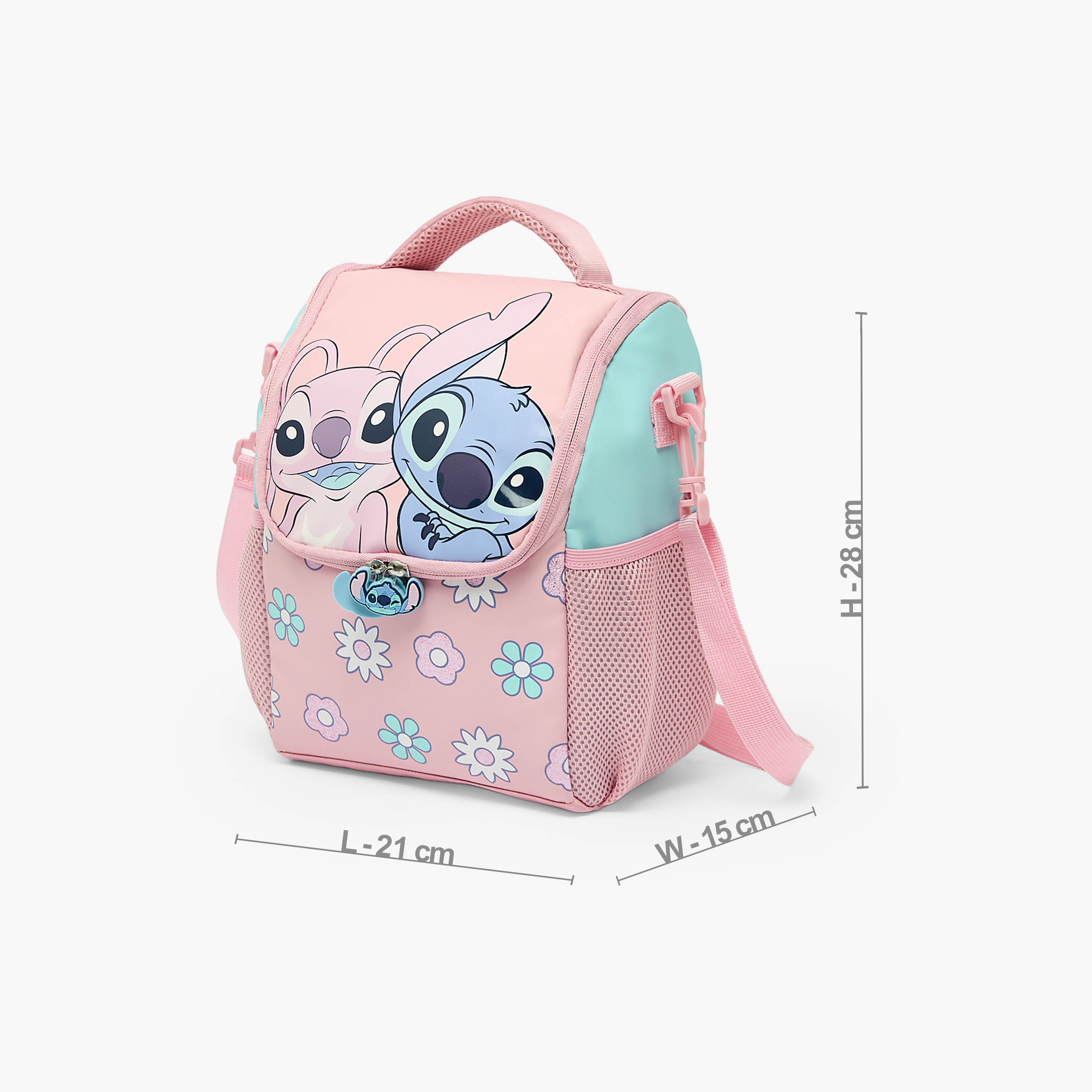 شنطة غداء بطبعة ستيتش للبنات من 5-8 سنوات مع عزل حراري من ديزني-school-lunchessentials-lunchbags-image-7