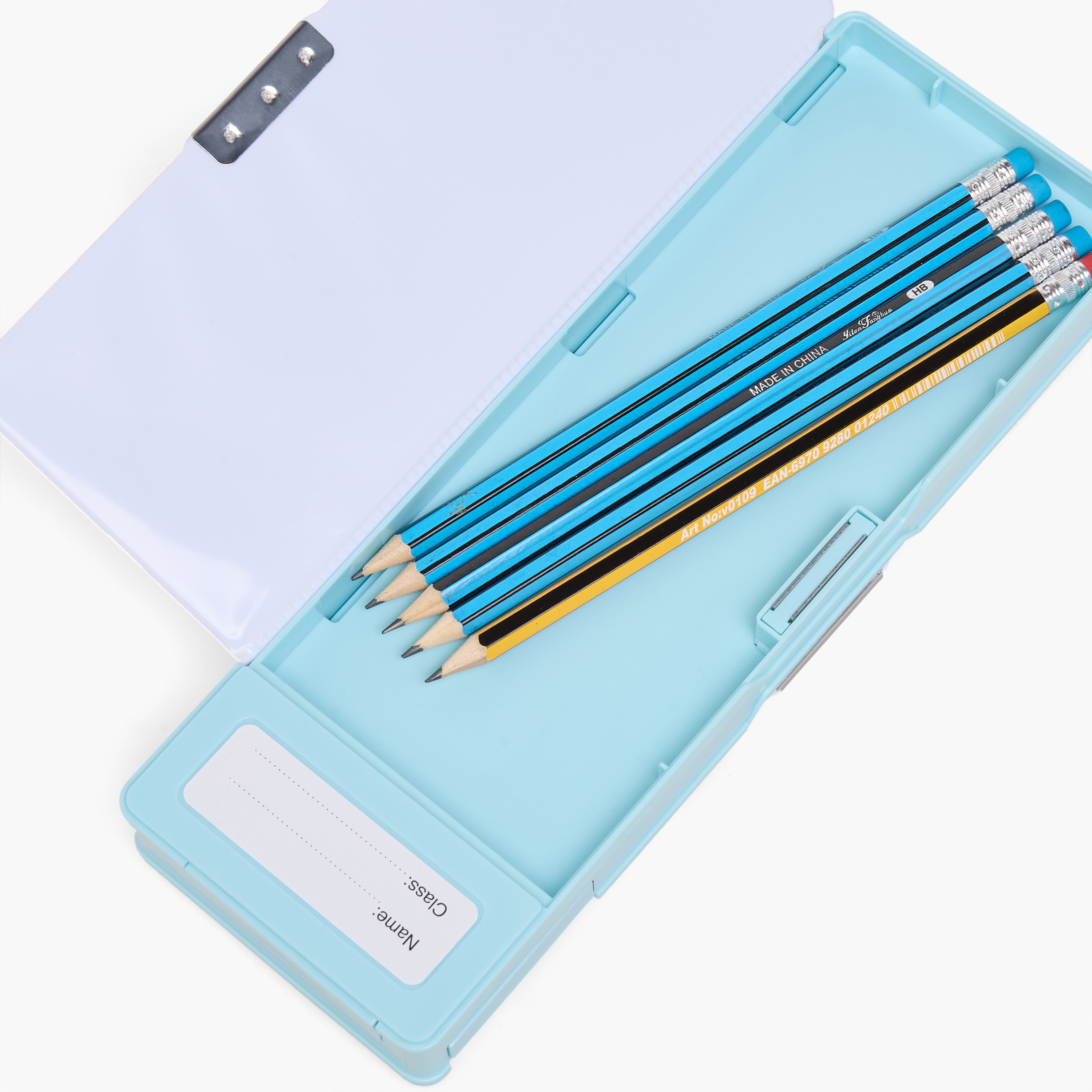 مقلمة بطبعات ستيتش وآنجل مع آلة حاسبة من ديزني-school-stationery-pencilcases-image-9