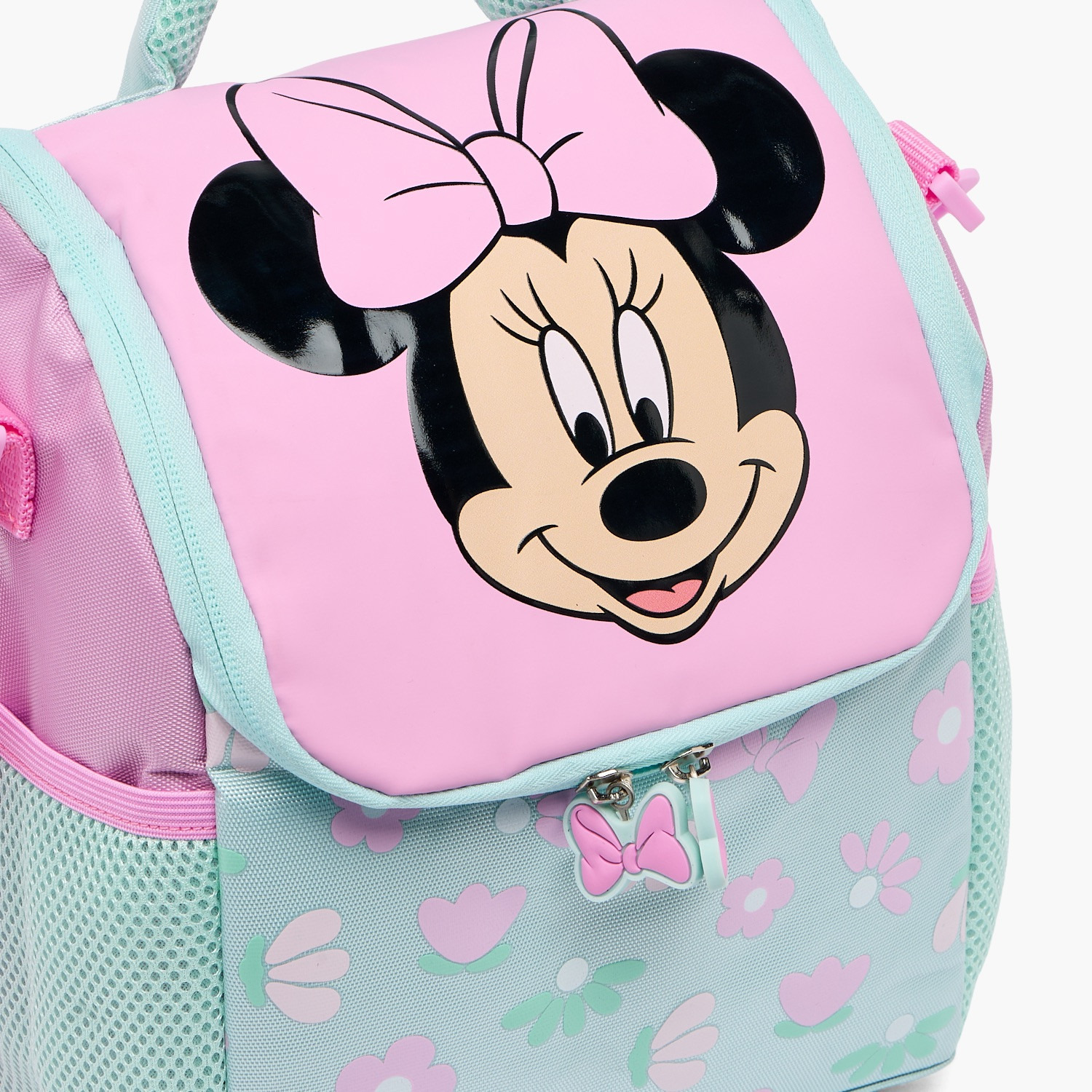 Disney Minnie Mouse Print Lunch Bag for Girls 5-8 Years with Zip Closure-school-lunchessentials-lunchbags-image-3