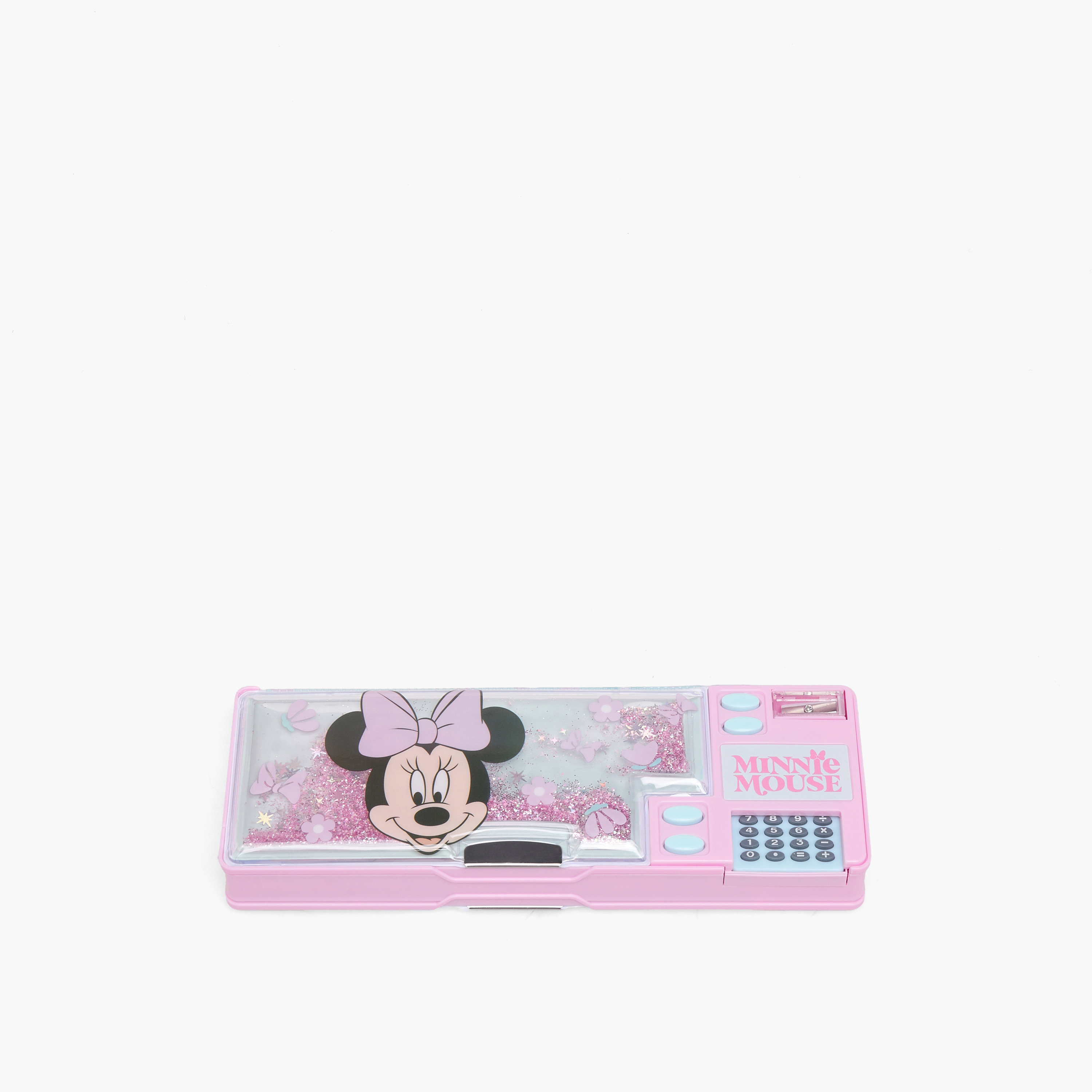 مقلمة بطبعات ميني ماوس مع آلة حاسبة من ديزني-school-stationery-pencilcases-image-1