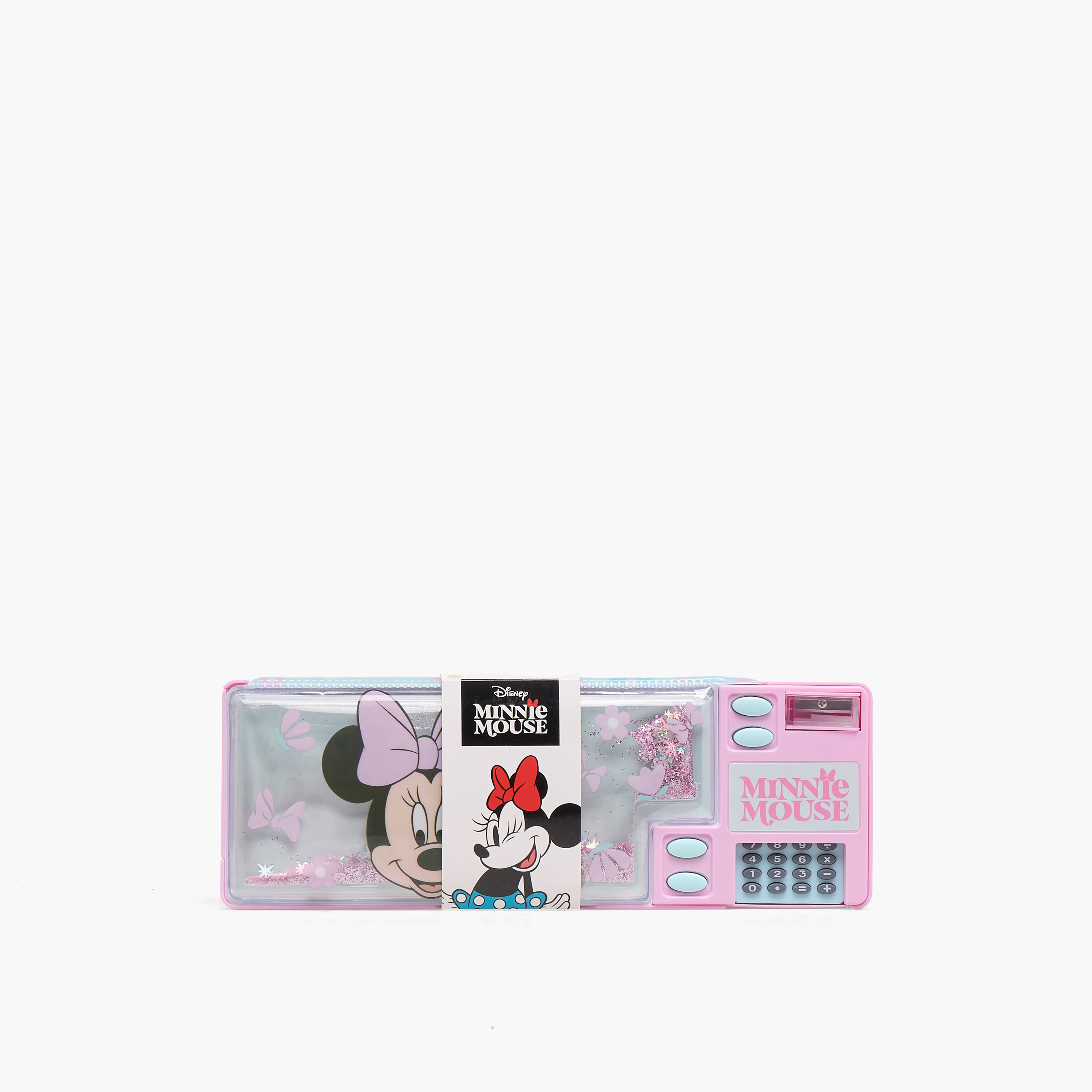 مقلمة بطبعات ميني ماوس مع آلة حاسبة من ديزني-school-stationery-pencilcases-image-10
