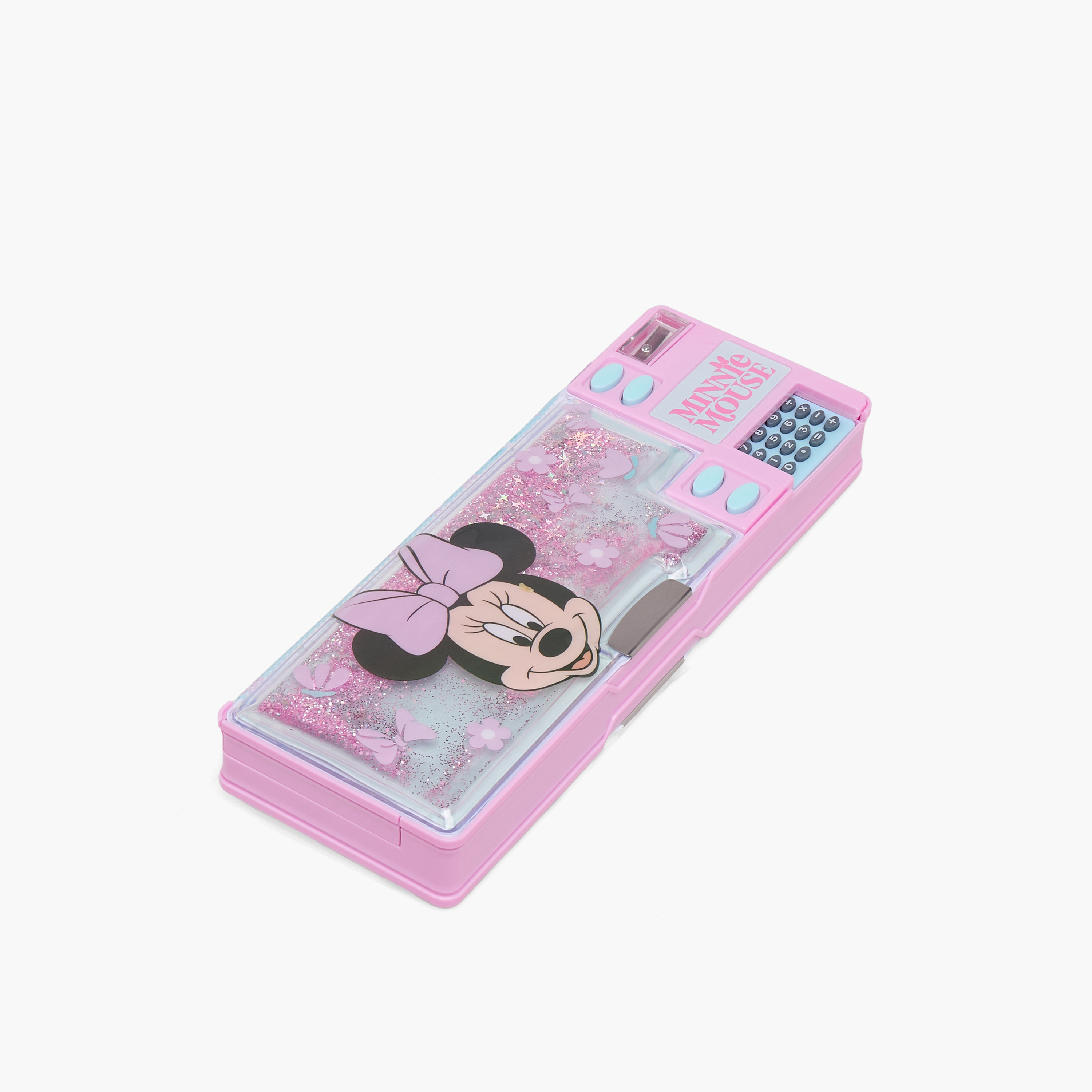 مقلمة بطبعات ميني ماوس مع آلة حاسبة من ديزني-school-stationery-pencilcases-image-2