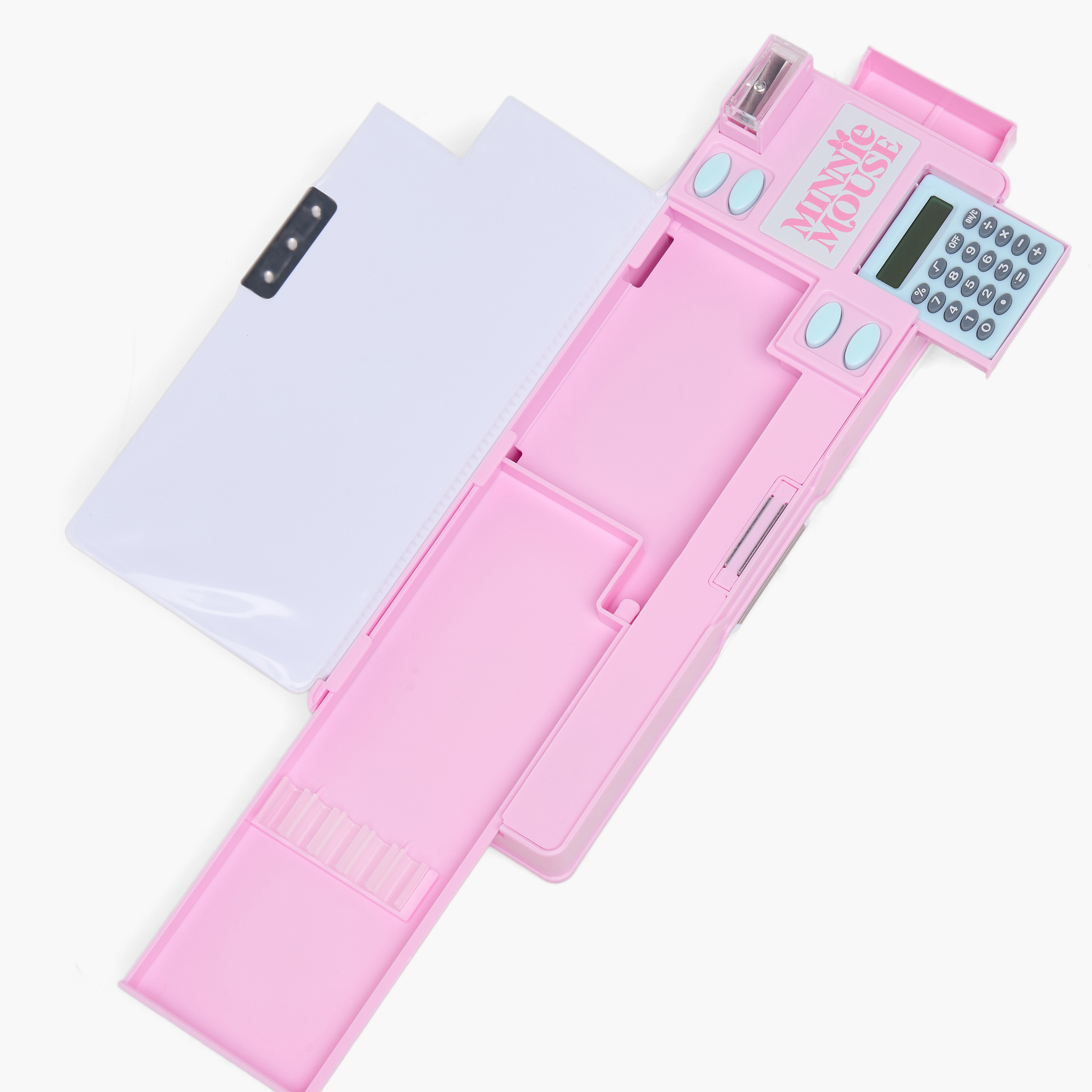 مقلمة بطبعات ميني ماوس مع آلة حاسبة من ديزني-school-stationery-pencilcases-image-5