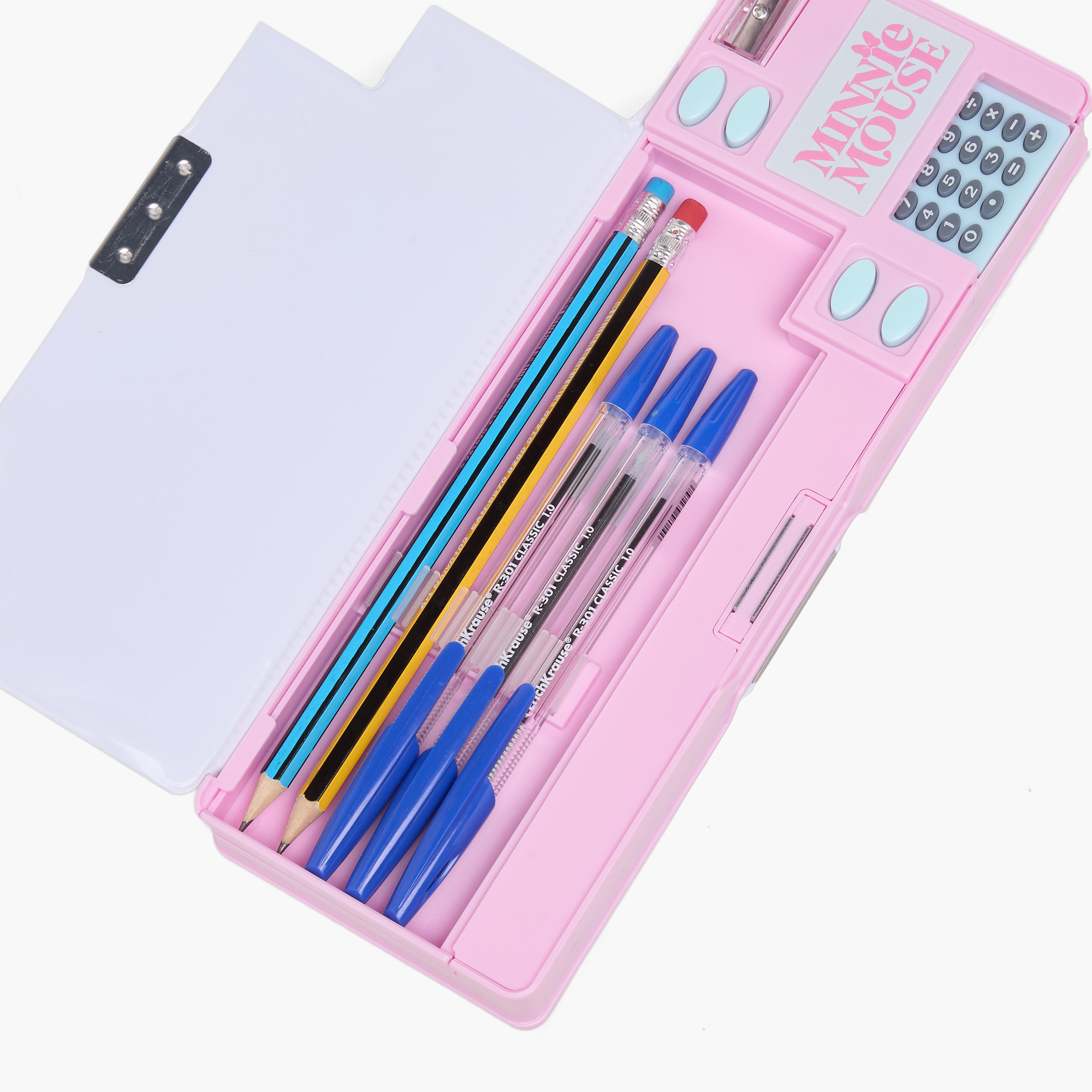 مقلمة بطبعات ميني ماوس مع آلة حاسبة من ديزني-school-stationery-pencilcases-image-8