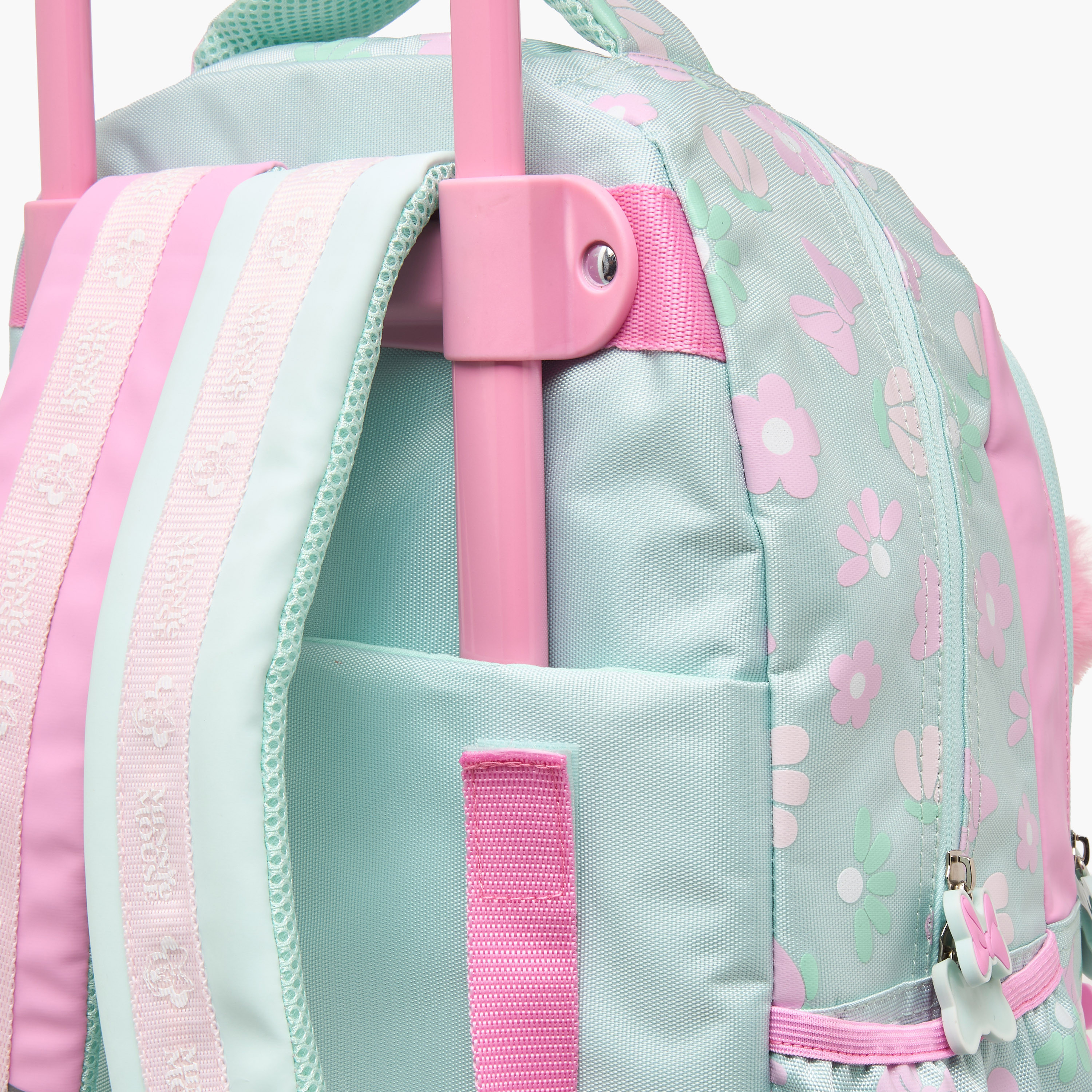 Disney Minnie Mouse Trolley Bag for Girls 5-8 Years with Retractable Handle - 16 inches-school-bagsandbackpacks-trolleybags-image-7