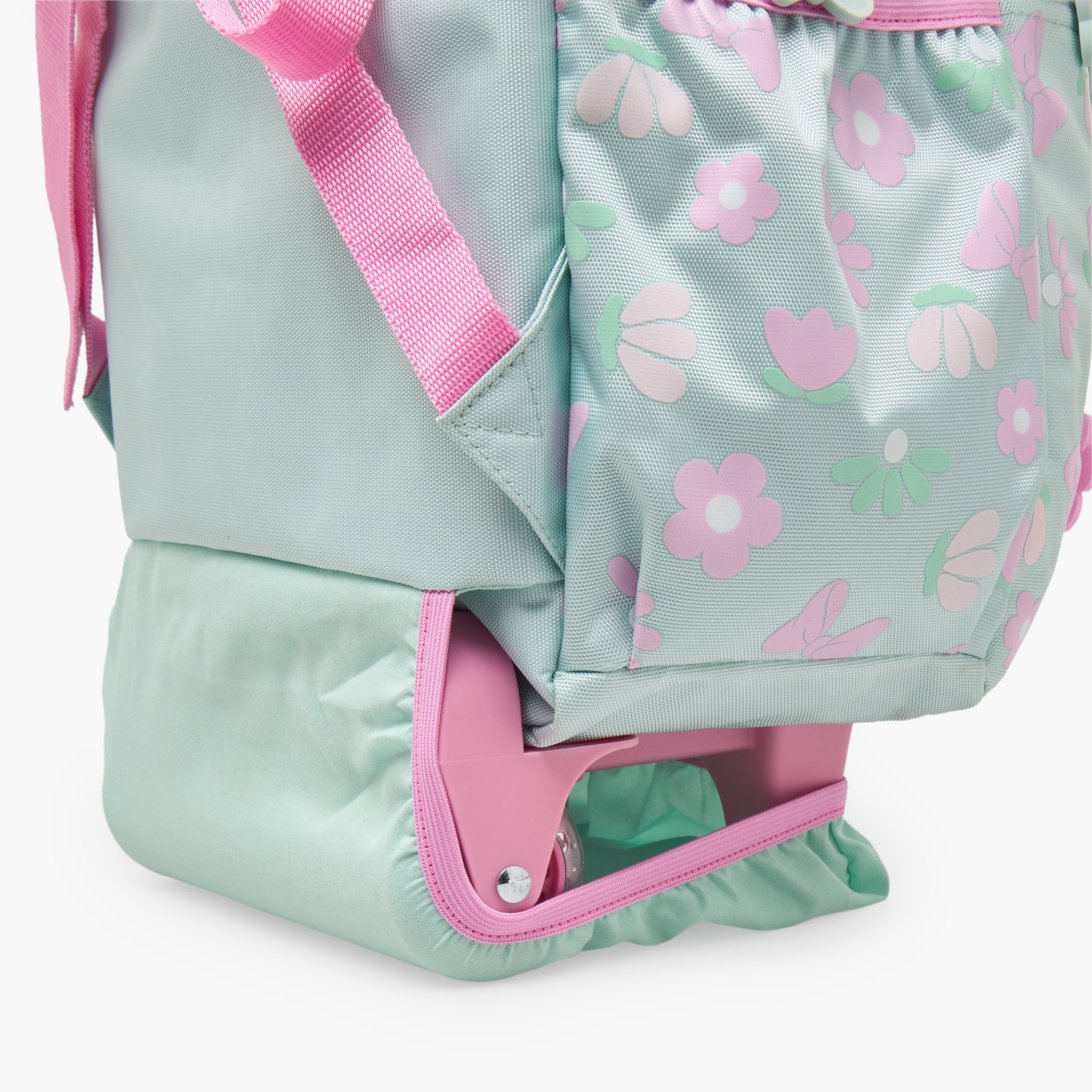 Disney Minnie Mouse Trolley Bag for Girls 5-8 Years with Retractable Handle - 16 inches-school-bagsandbackpacks-trolleybags-image-11