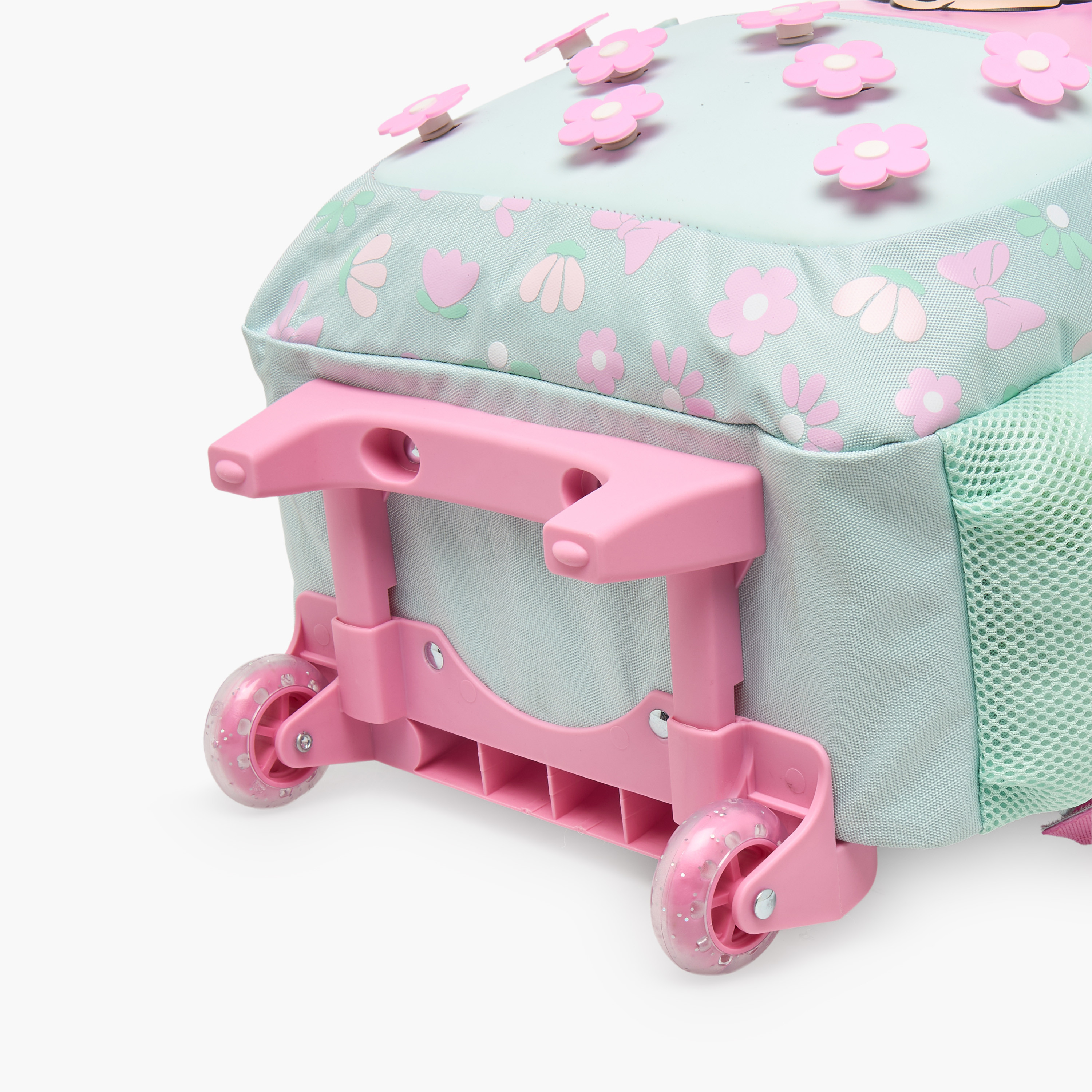 Disney Minnie Mouse Trolley Bag for Girls 5-8 Years with Retractable Handle - 16 inches-school-bagsandbackpacks-trolleybags-image-12