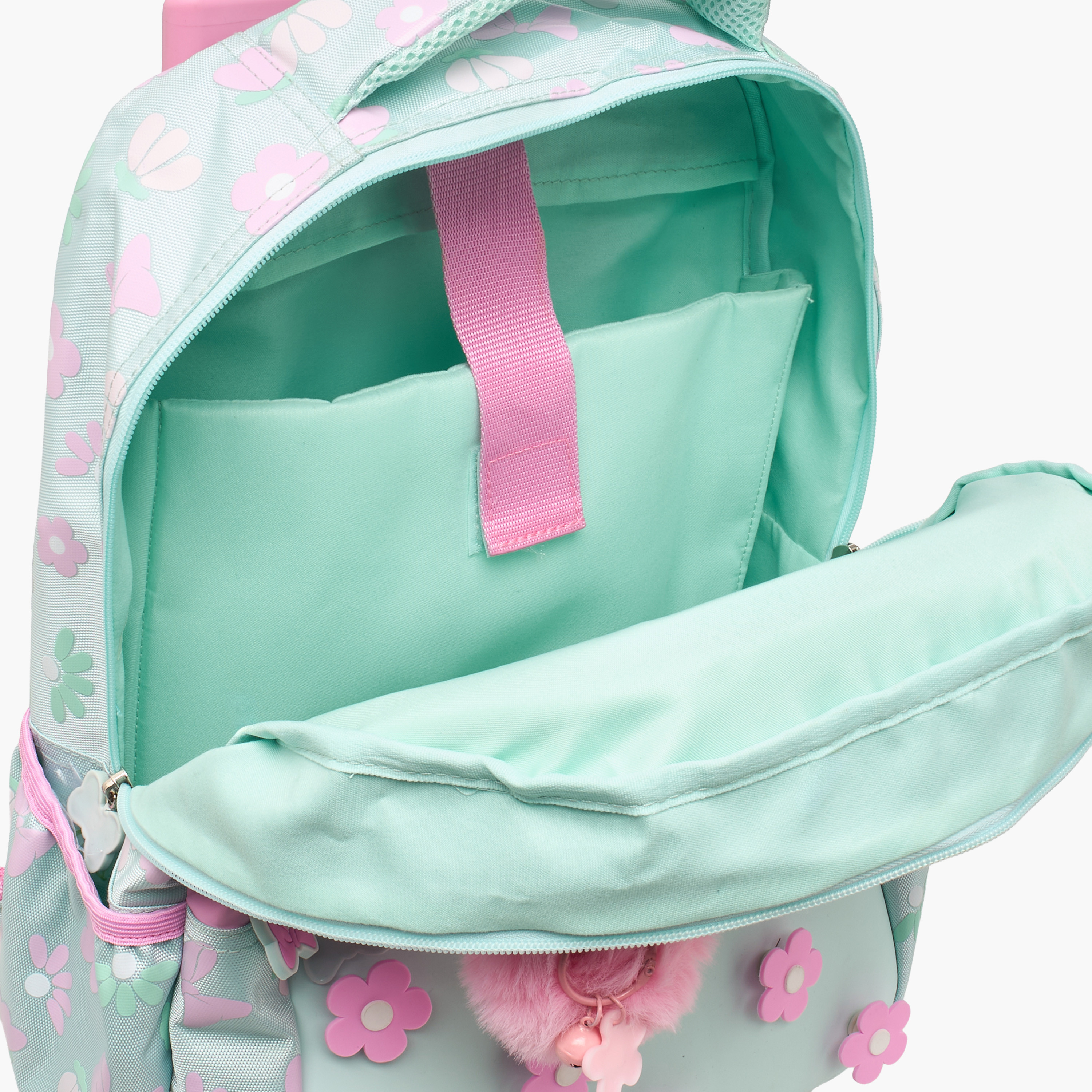 Disney Minnie Mouse Trolley Bag for Girls 5-8 Years with Retractable Handle - 16 inches-school-bagsandbackpacks-trolleybags-image-6