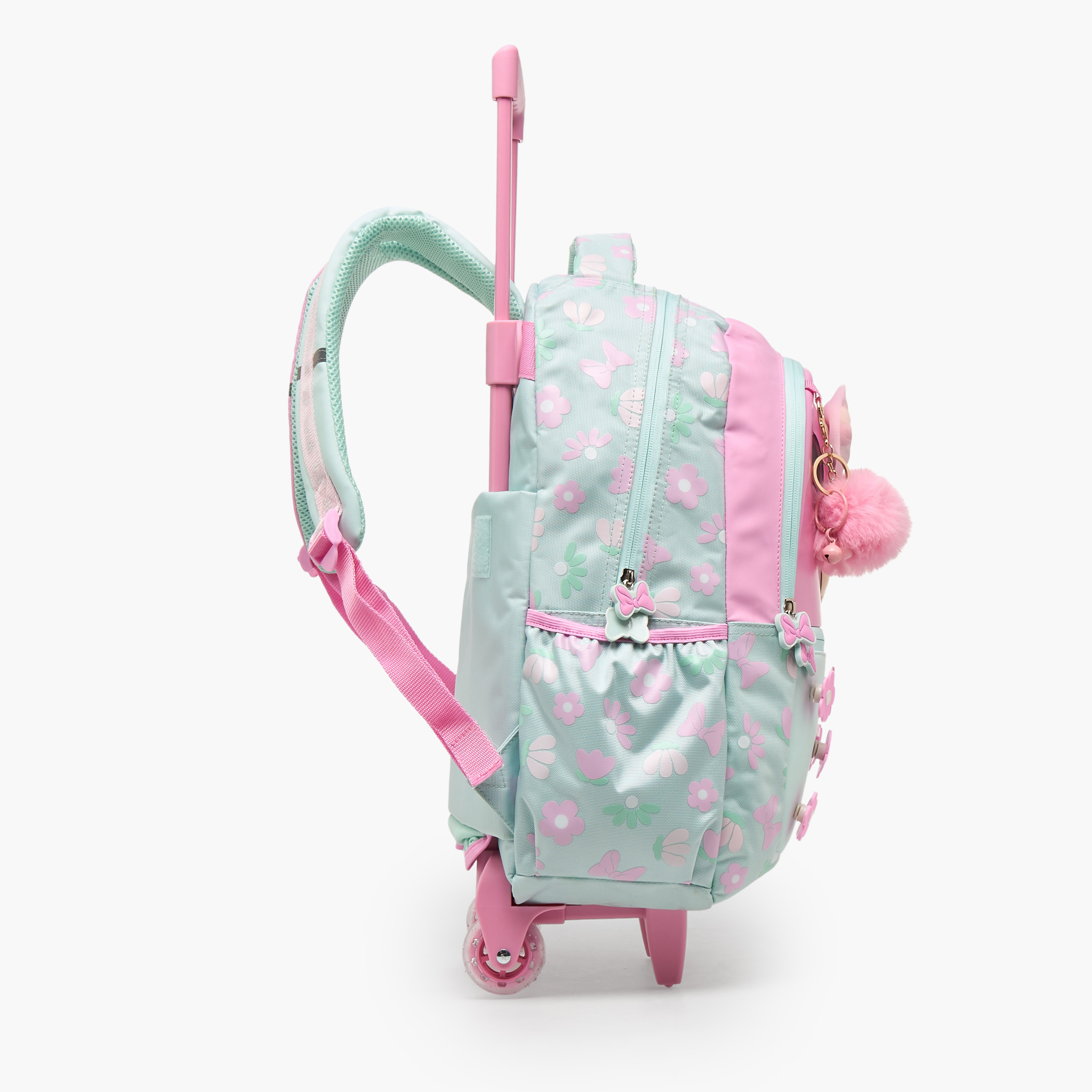 Disney Minnie Mouse Trolley Bag for Girls 5-8 Years with Retractable Handle - 16 inches-school-bagsandbackpacks-trolleybags-image-9