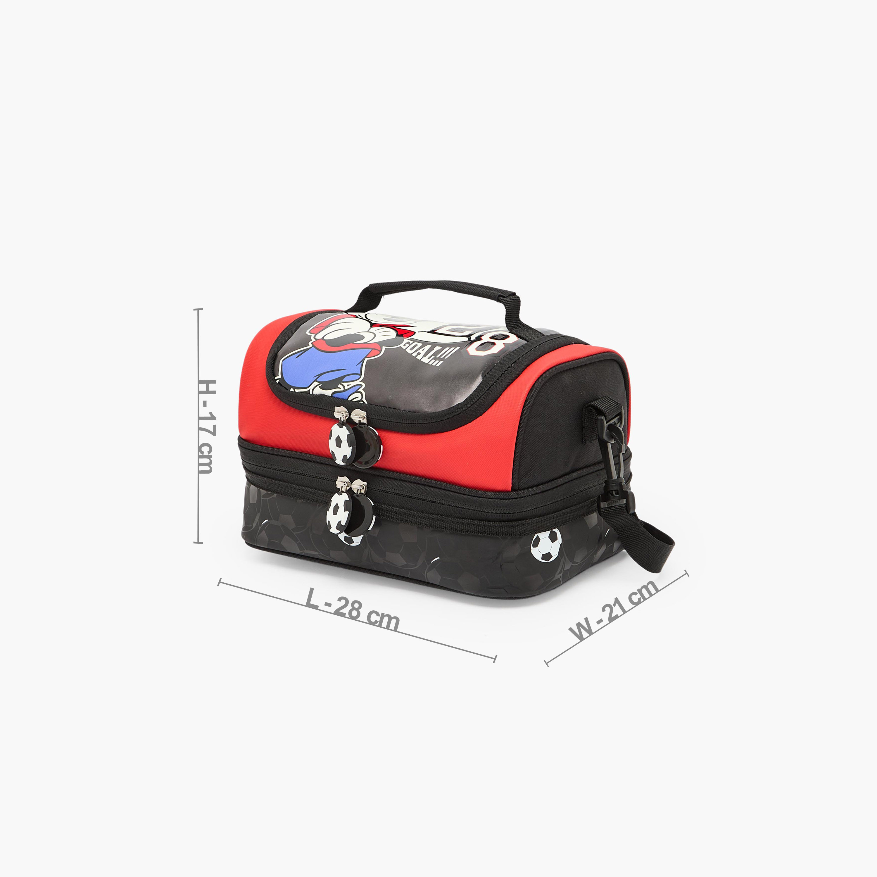 Disney Mickey Mouse Lunch Bag for Boys 5-8 Years with Insulation-school-lunchessentials-lunchbags-image-9