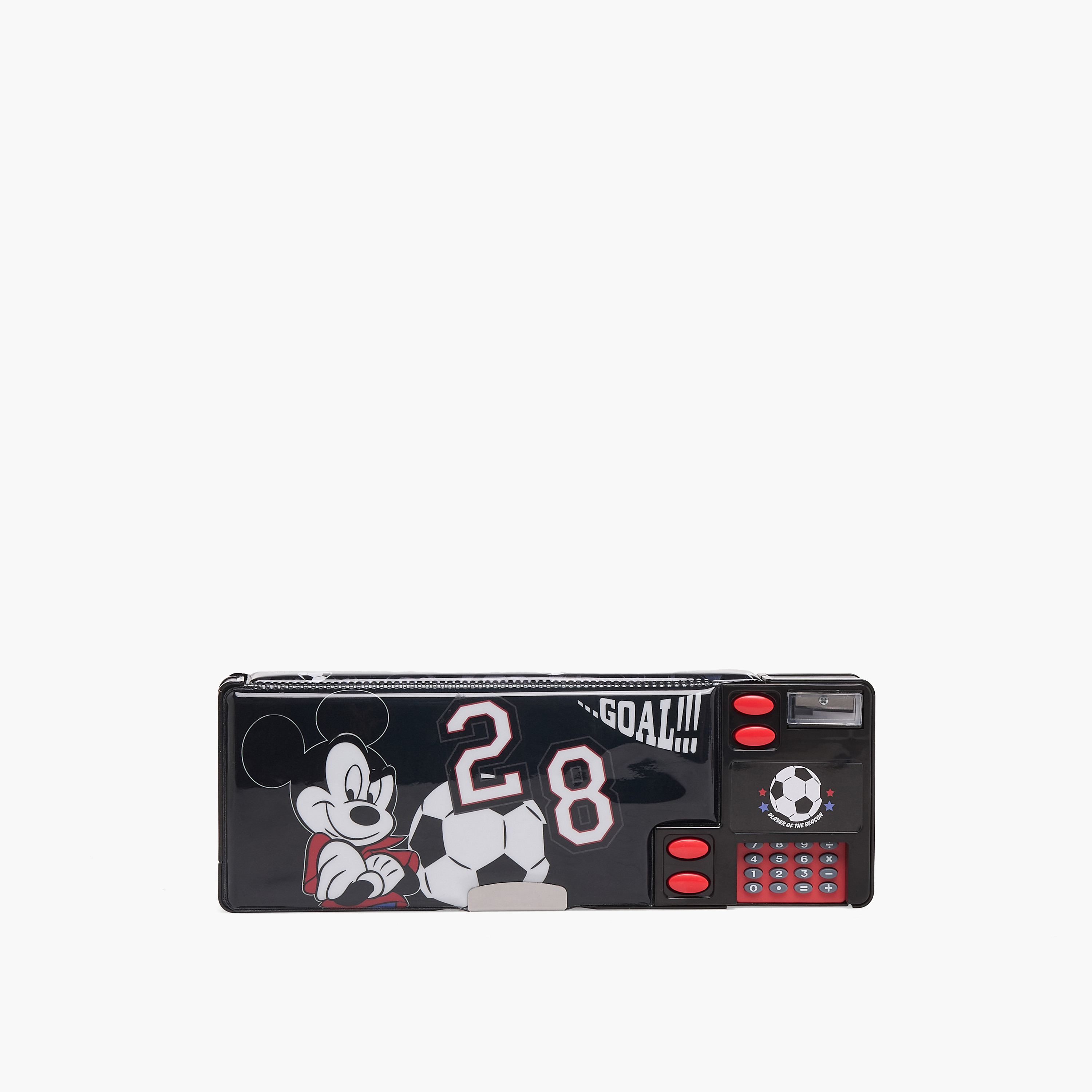 Disney Mickey Mouse Print Pencil Case with Calculator-school-stationery-pencilcases-image-3