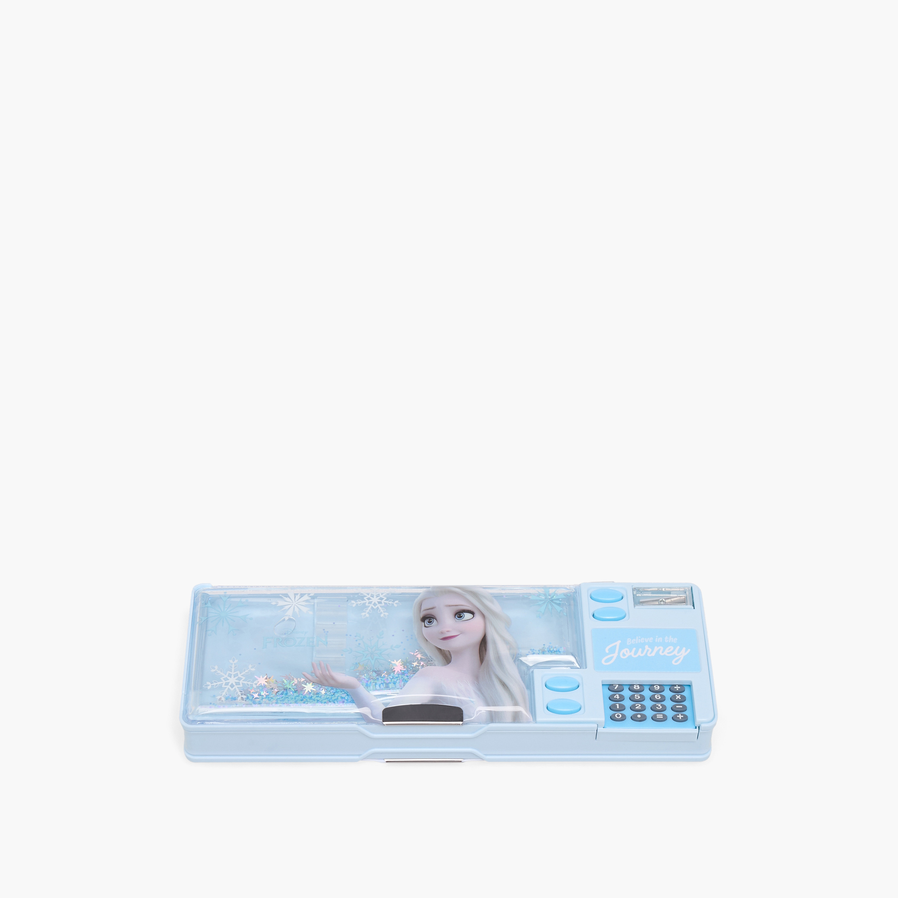 Disney Frozen Print Pencil Case with Calculator-school-stationery-pencilcases-image-1