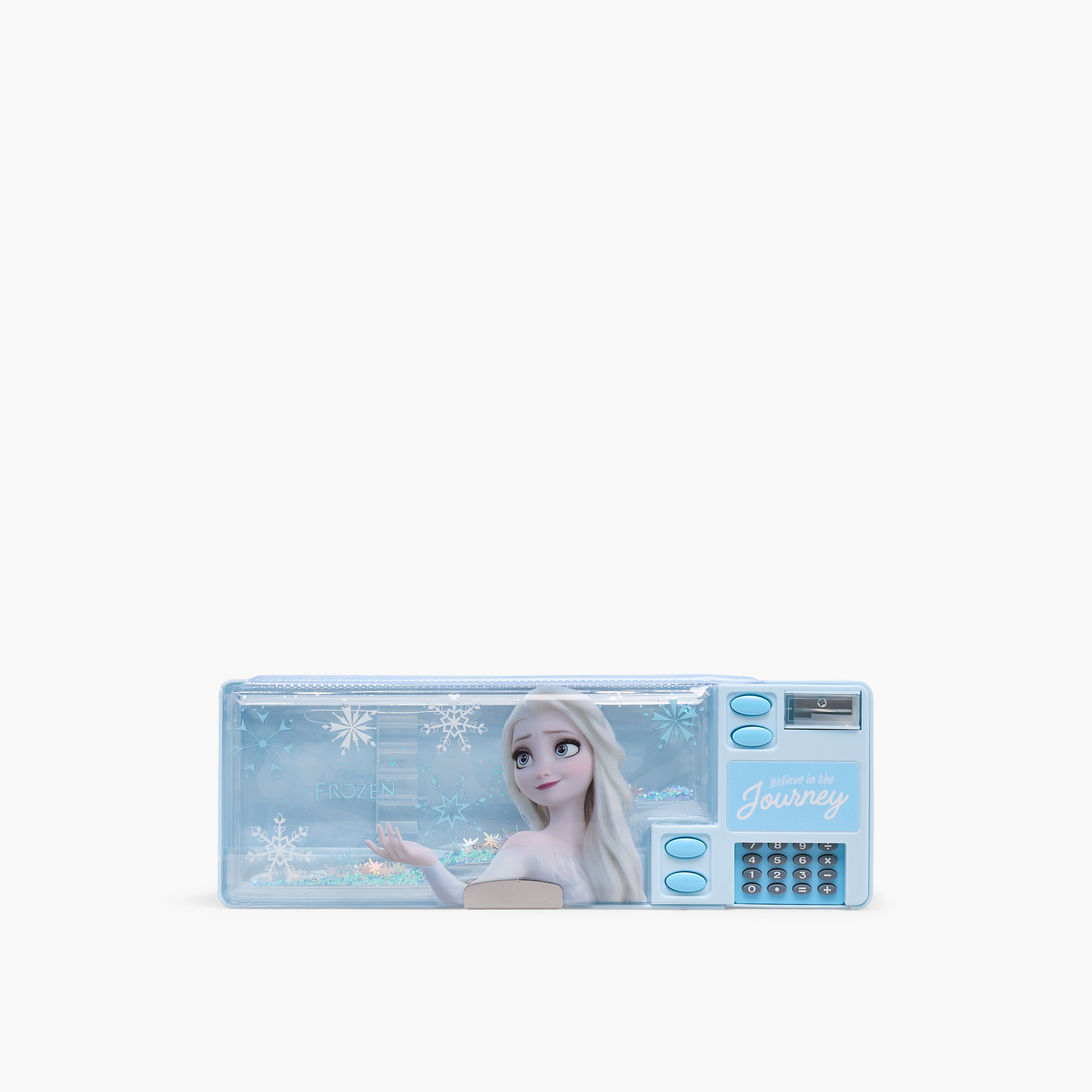 Disney Frozen Print Pencil Case with Calculator-school-stationery-pencilcases-image-3