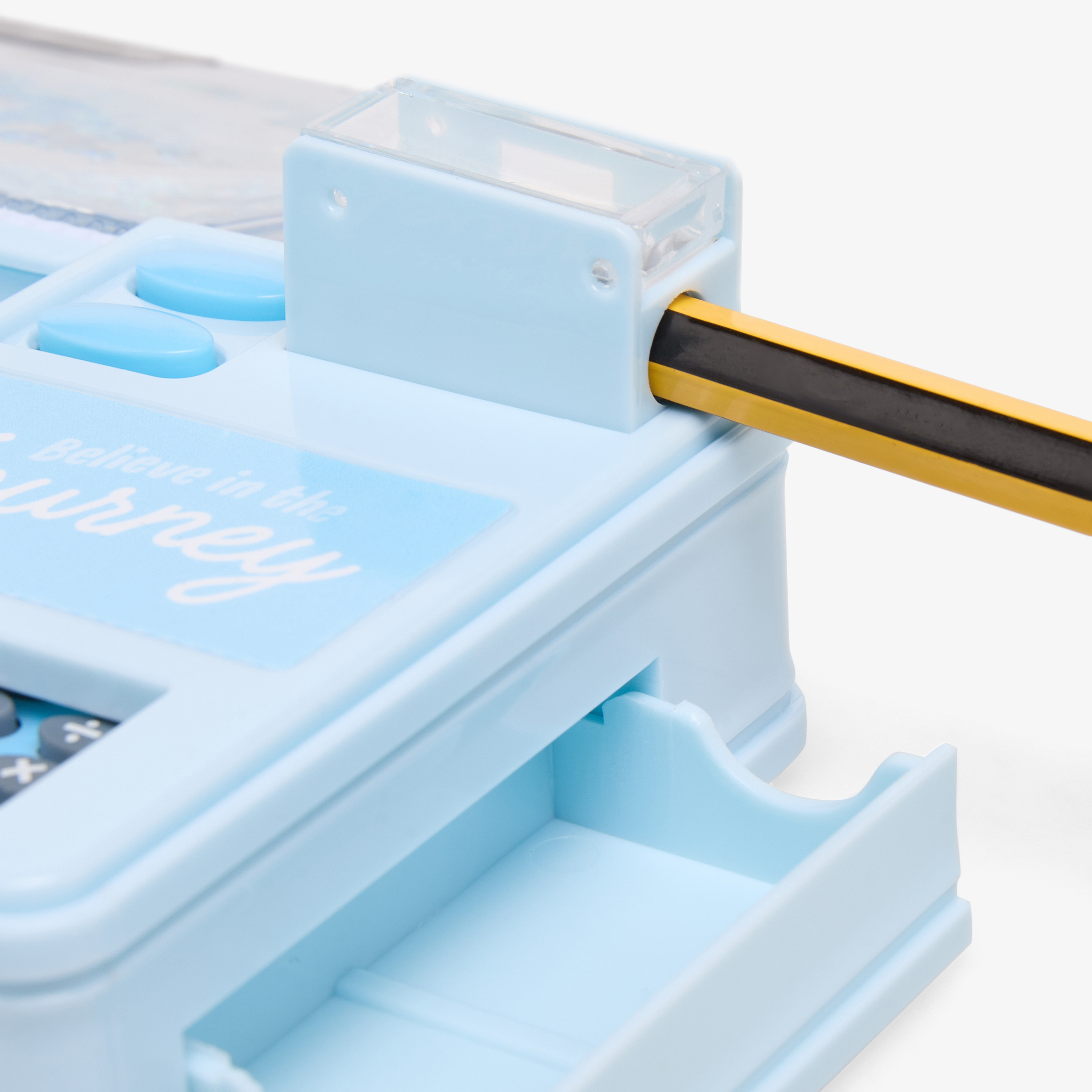 Disney Frozen Print Pencil Case with Calculator-school-stationery-pencilcases-image-6