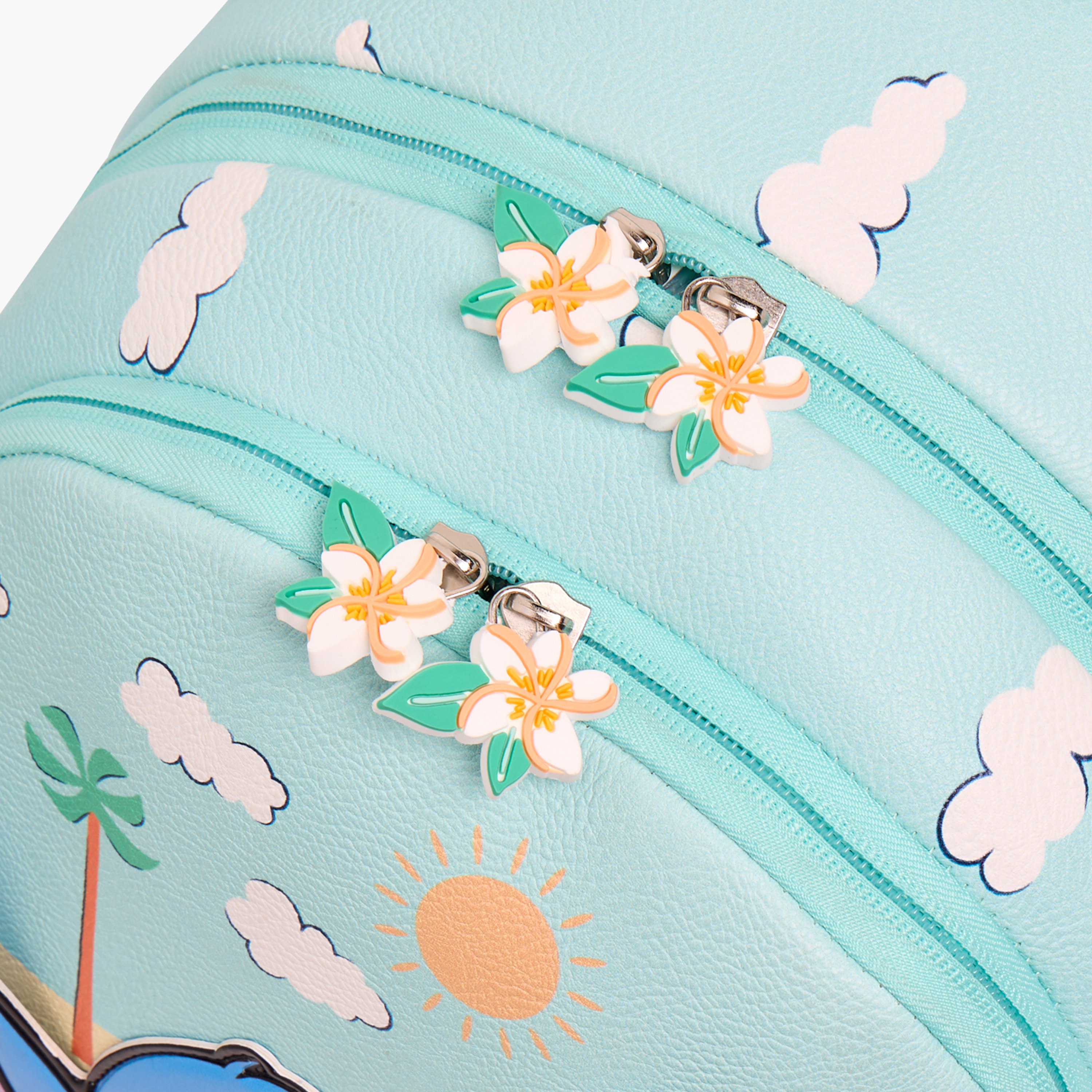 Disney Stitch Print Backpack for Girls 3-5 Years with Padded Straps - 14 inches-school-bagsandbackpacks-backpacks-image-4