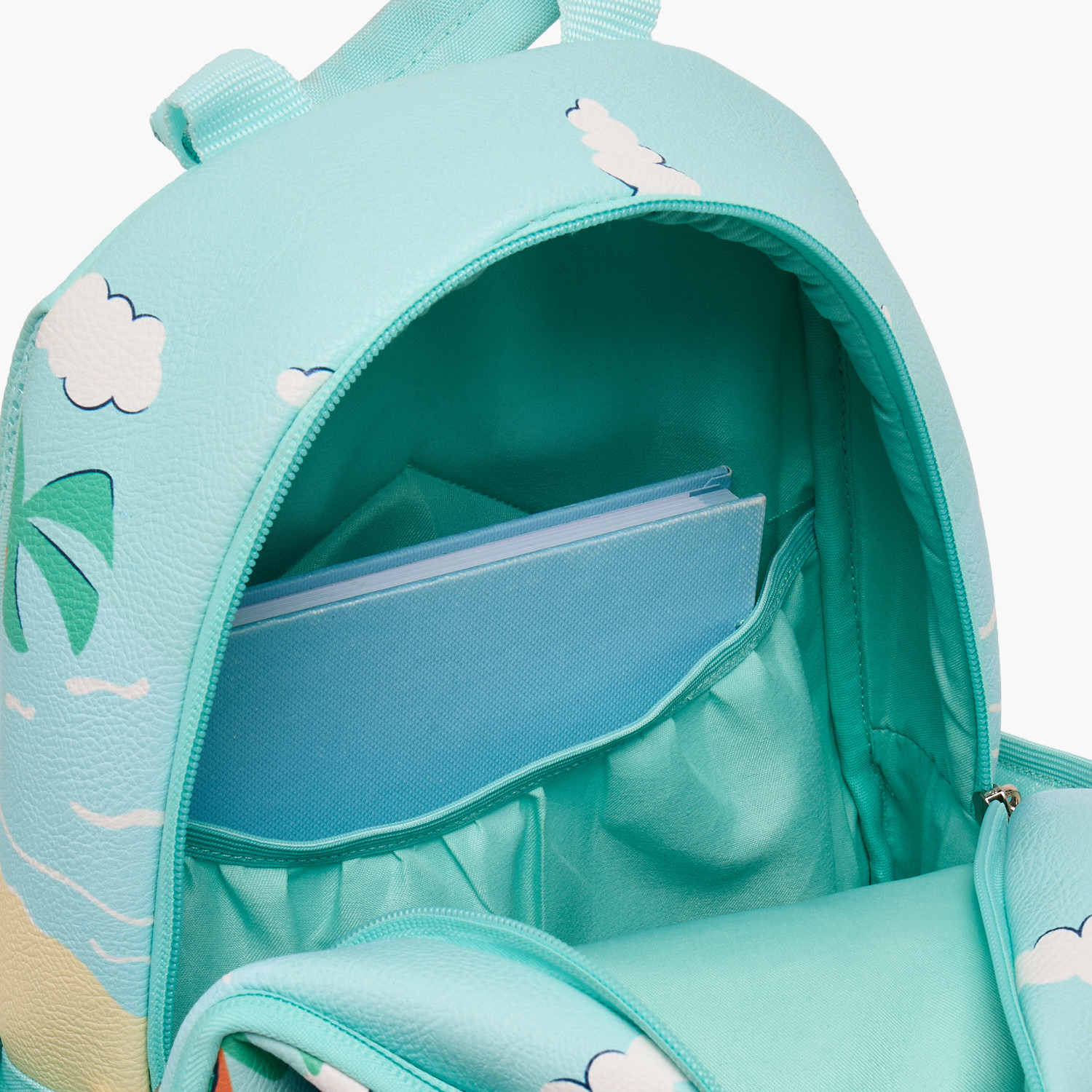 Disney Stitch Print Backpack for Girls 3-5 Years with Padded Straps - 14 inches-school-bagsandbackpacks-backpacks-image-6
