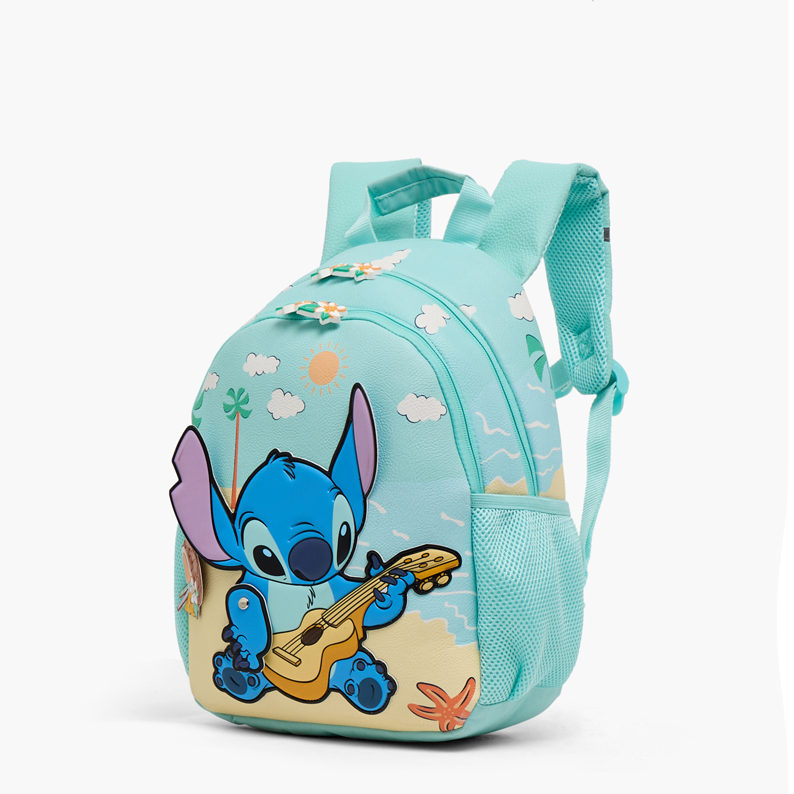 Disney Stitch Print Backpack for Girls 3-5 Years with Padded Straps - 14 inches-school-bagsandbackpacks-backpacks-image-7