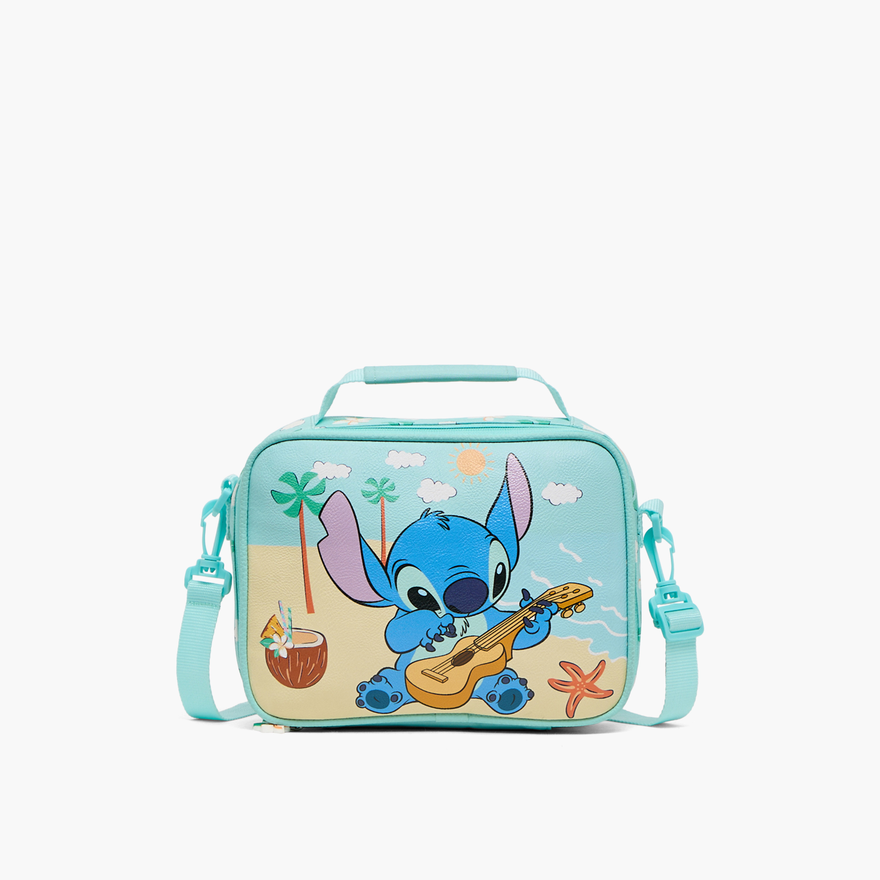 Disney Stitch Printed Lunch Bag for Girls 3-5 Years with Thermal Insulation-school-lunchessentials-lunchbags-image-1