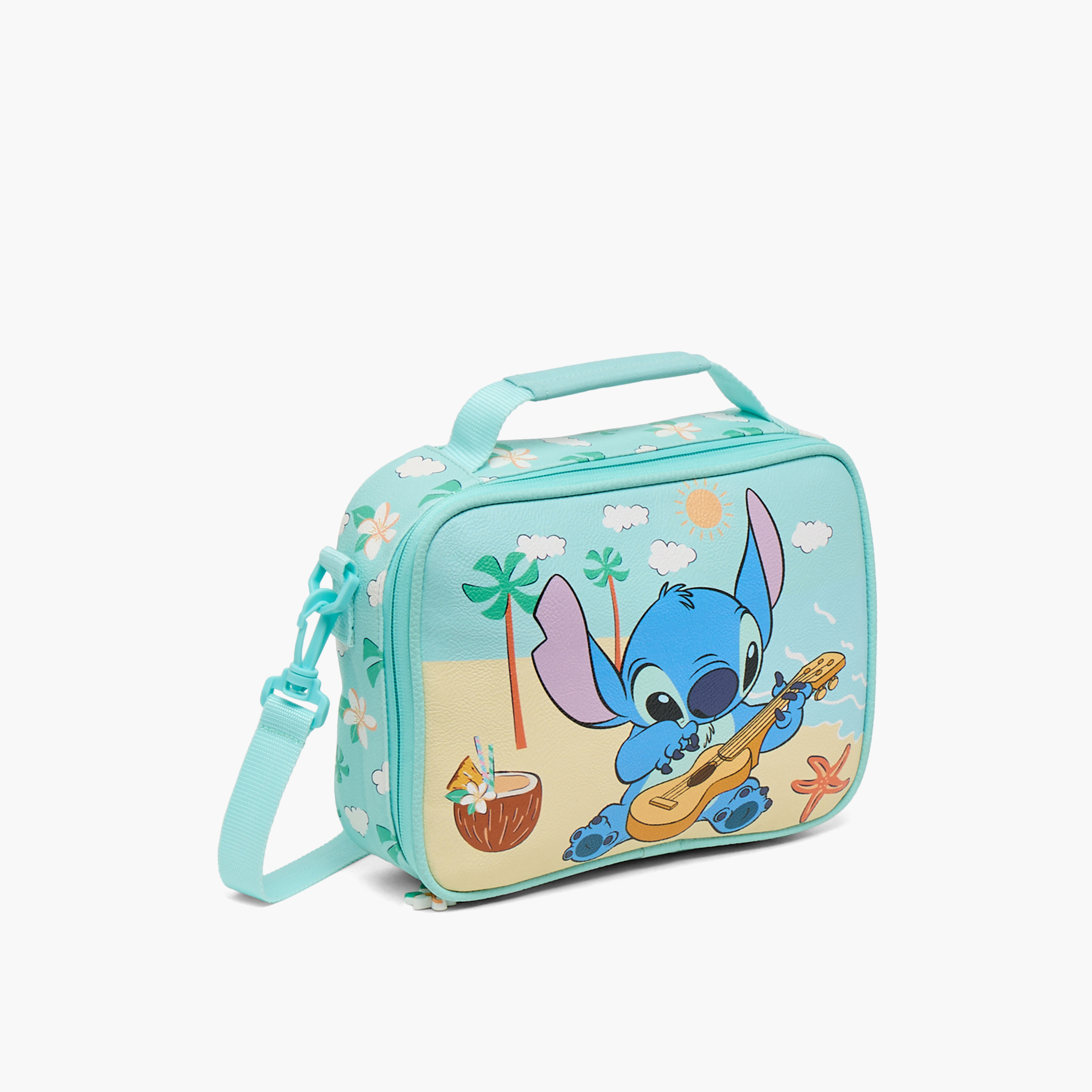 Disney Stitch Printed Lunch Bag for Girls 3-5 Years with Thermal Insulation-school-lunchessentials-lunchbags-image-2