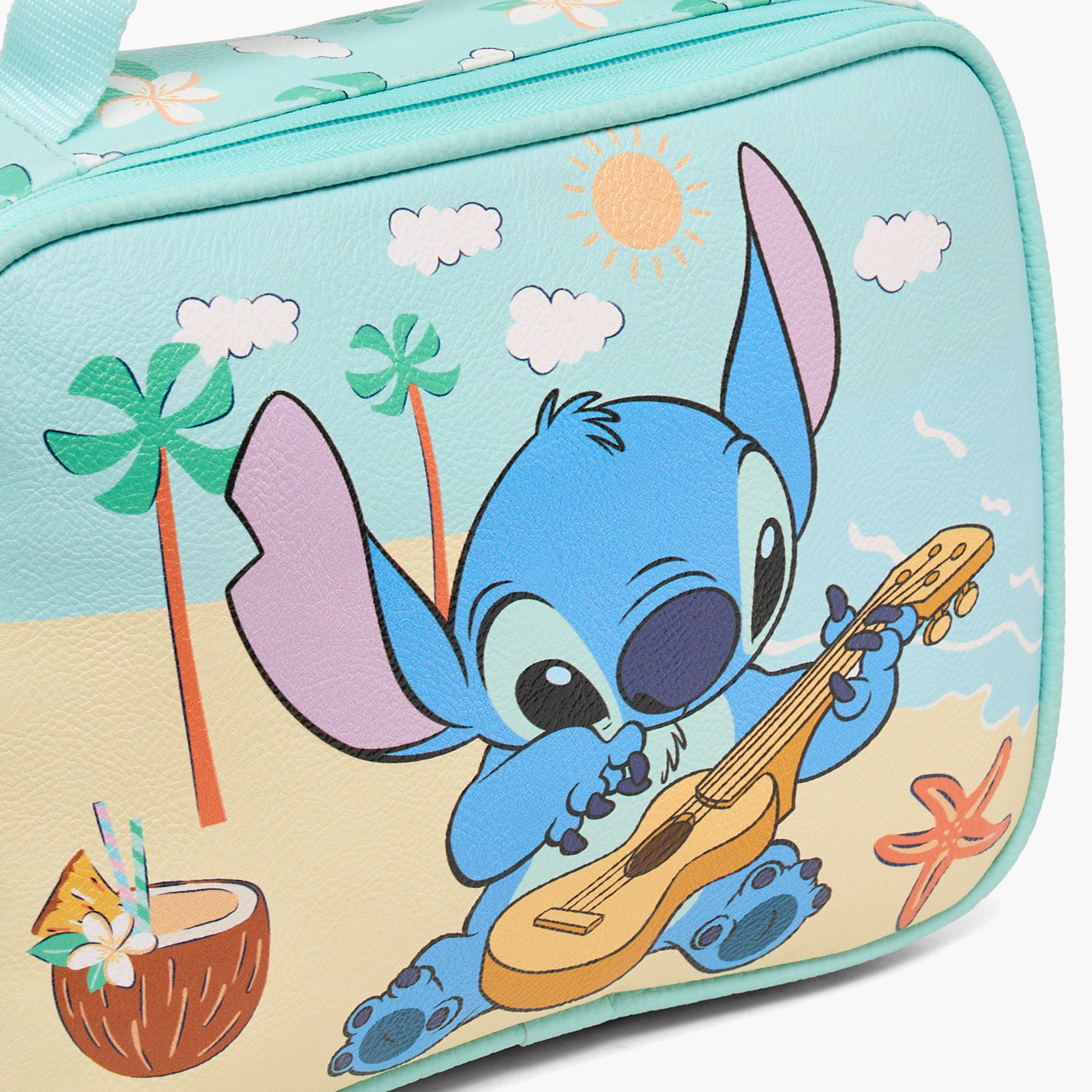 Disney Stitch Printed Lunch Bag for Girls 3-5 Years with Thermal Insulation-school-lunchessentials-lunchbags-image-3