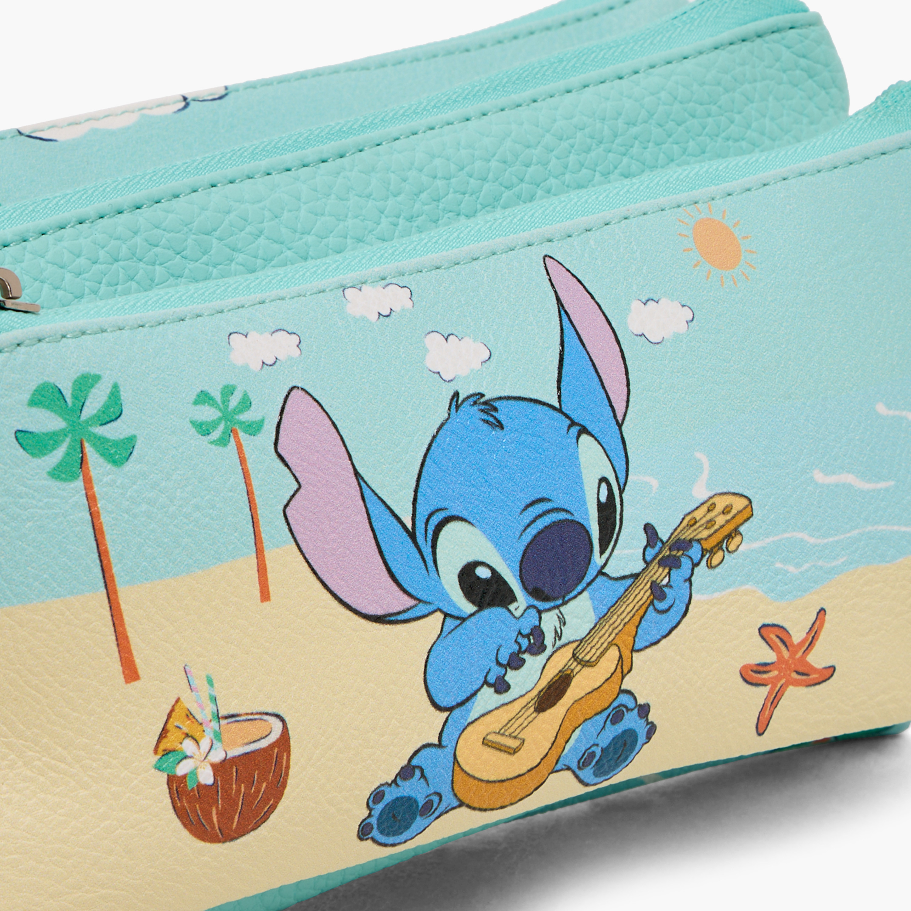 Disney Stitch Print Pencil Pouch with 3 Compartments-school-stationery-pencilcases-image-9