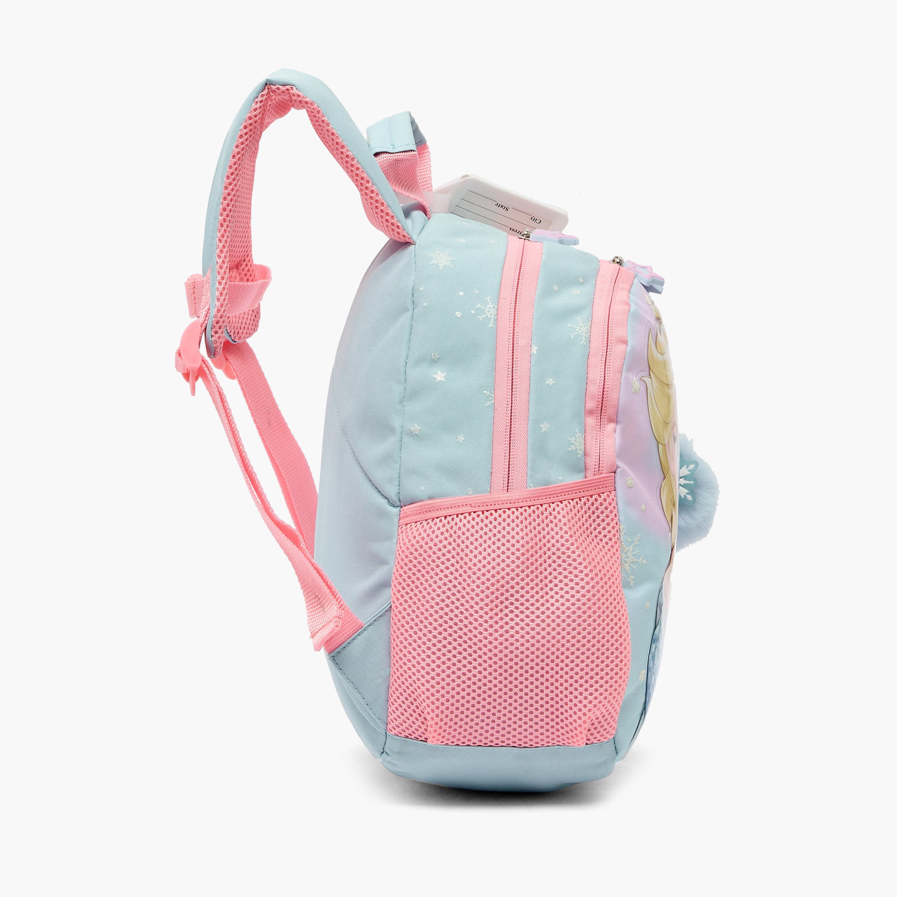 Disney Elsa Print Backpack for Girls 5-8 Years with Padded Shoulder Straps-school-bagsandbackpacks-backpacks-image-8