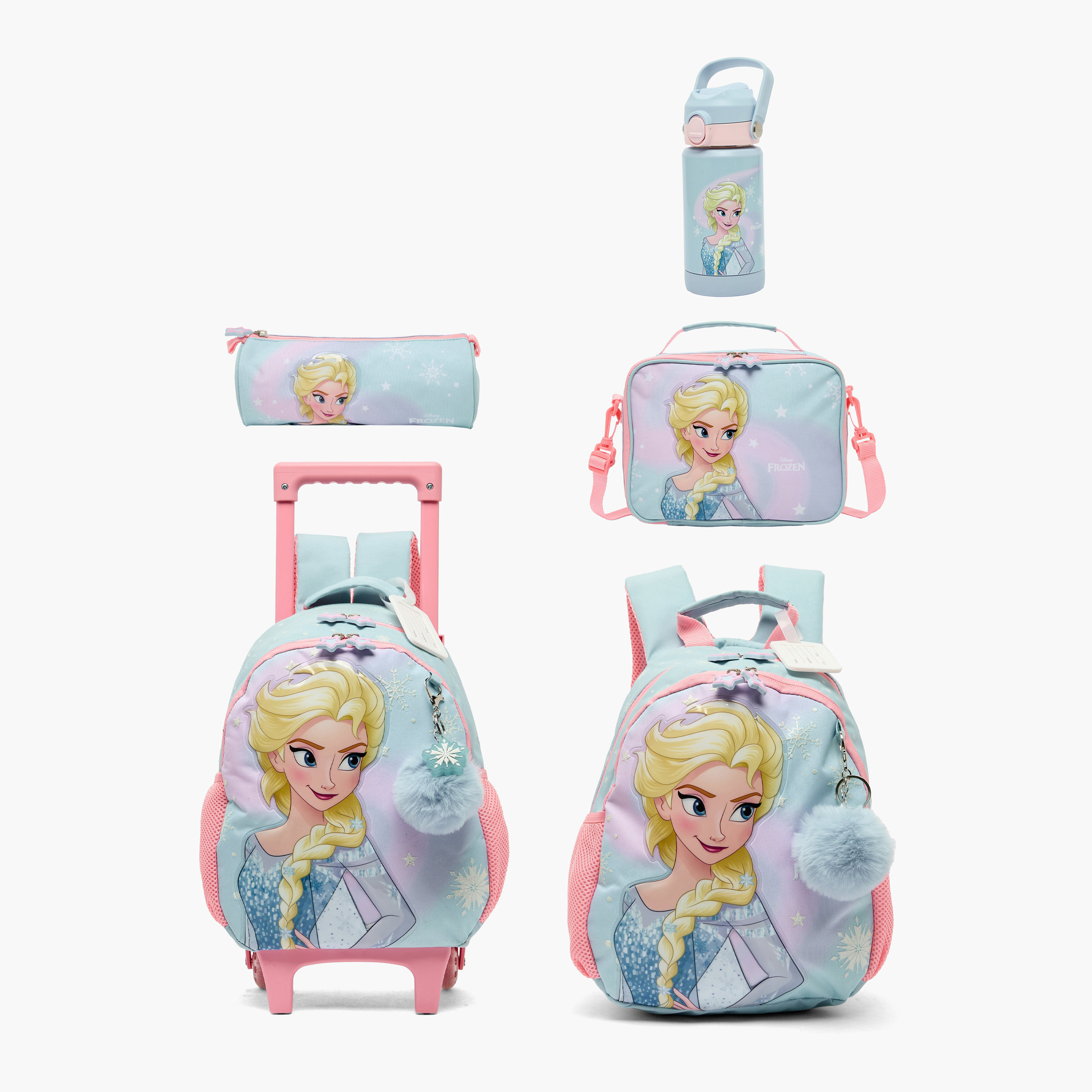 Disney Frozen Lunch Bag for Girls 3-5 Years with Insulation-school-lunchessentials-lunchbags-image-11