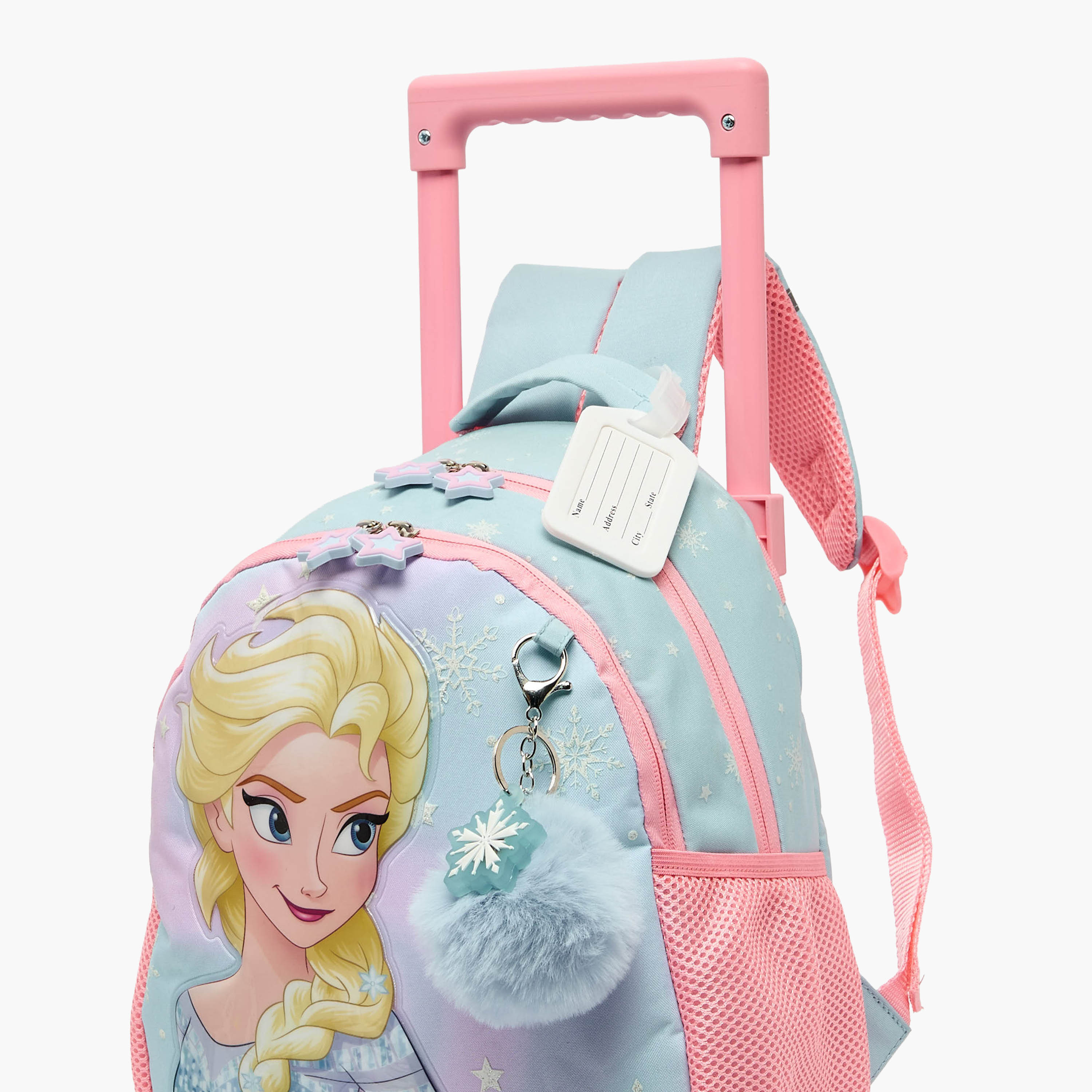 شنطة ترولي بطبعات فروزن للبنات 3-5 سنوات مع عجلات متينة من ديزني - 14 بوصة-school-bagsandbackpacks-trolleybags-image-12