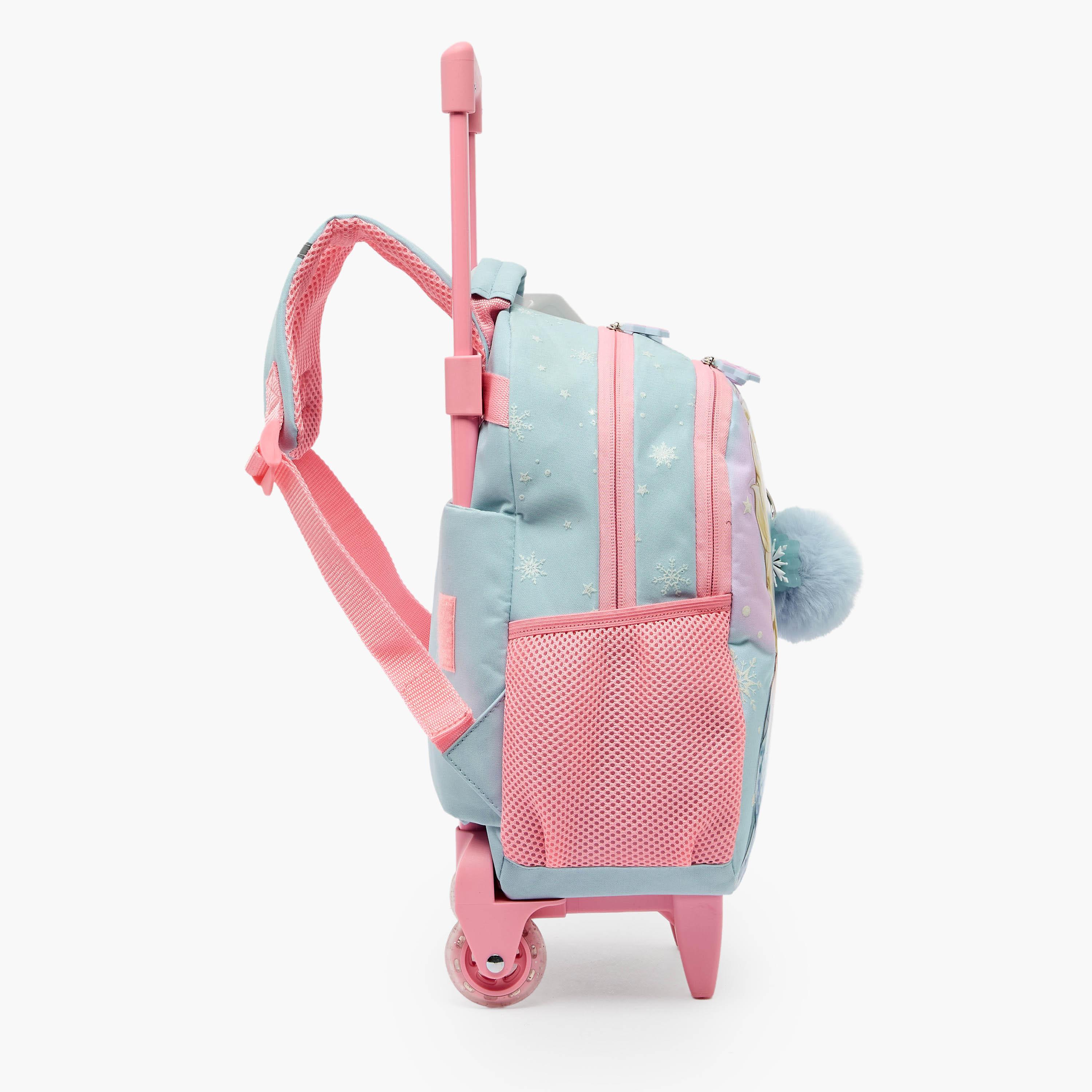 شنطة ترولي بطبعات فروزن للبنات 3-5 سنوات مع عجلات متينة من ديزني - 14 بوصة-school-bagsandbackpacks-trolleybags-image-4
