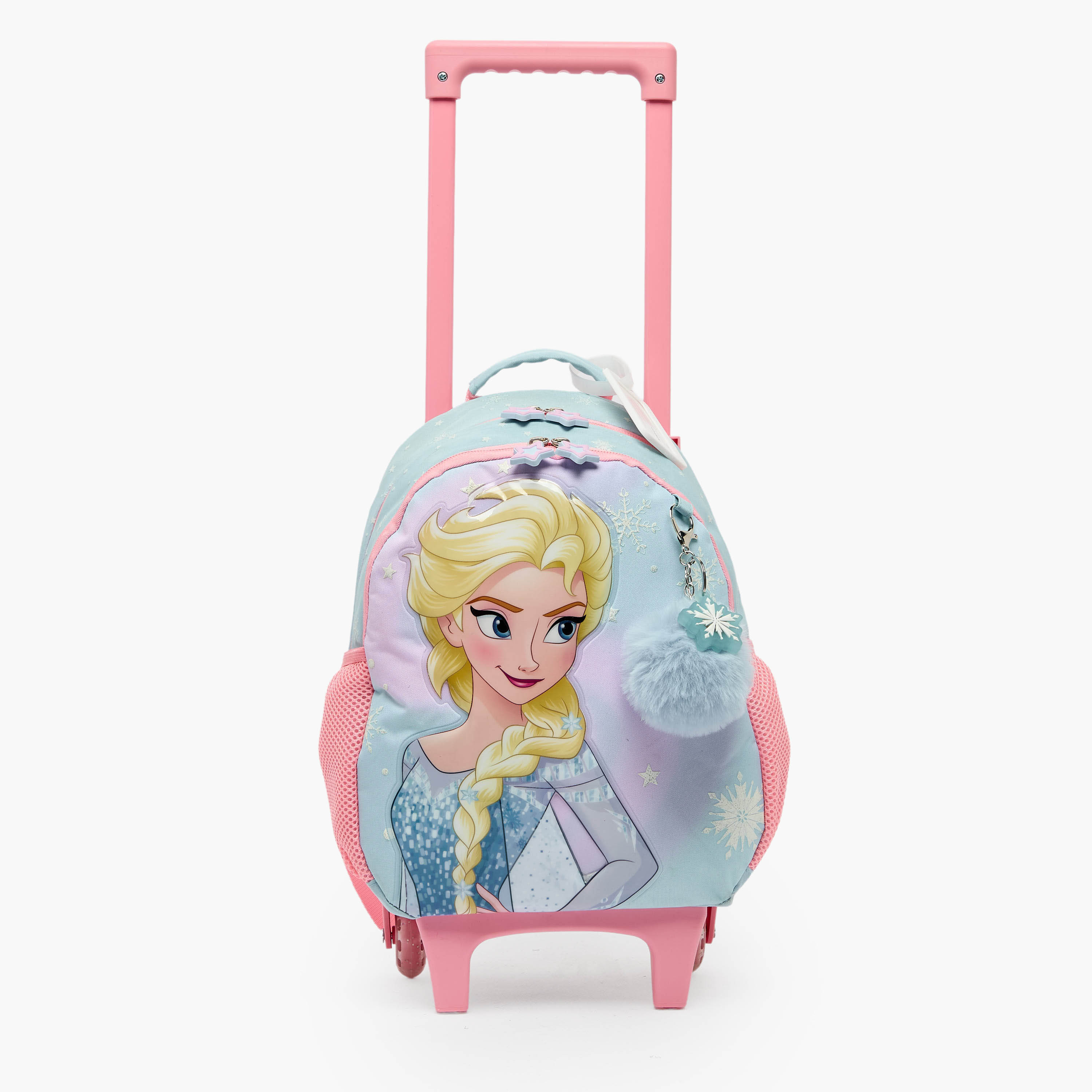 شنطة ترولي بطبعات فروزن للبنات 3-5 سنوات مع عجلات متينة من ديزني - 14 بوصة-school-bagsandbackpacks-trolleybags-image-6
