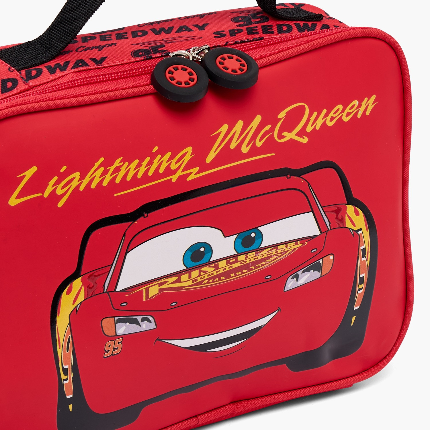 Disney Cars Print Lunch Bag for Boys 3-5 Years with Zip Closure-school-lunchessentials-lunchbags-image-3