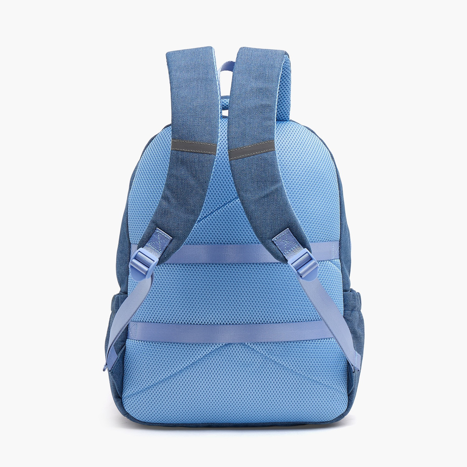 شنطة ظهر بطبعة ستيتش للبنات من 8-12 سنة مع أحزمة مبطنة من ديزني - 17 بوصة-school-bagsandbackpacks-backpacks-image-11
