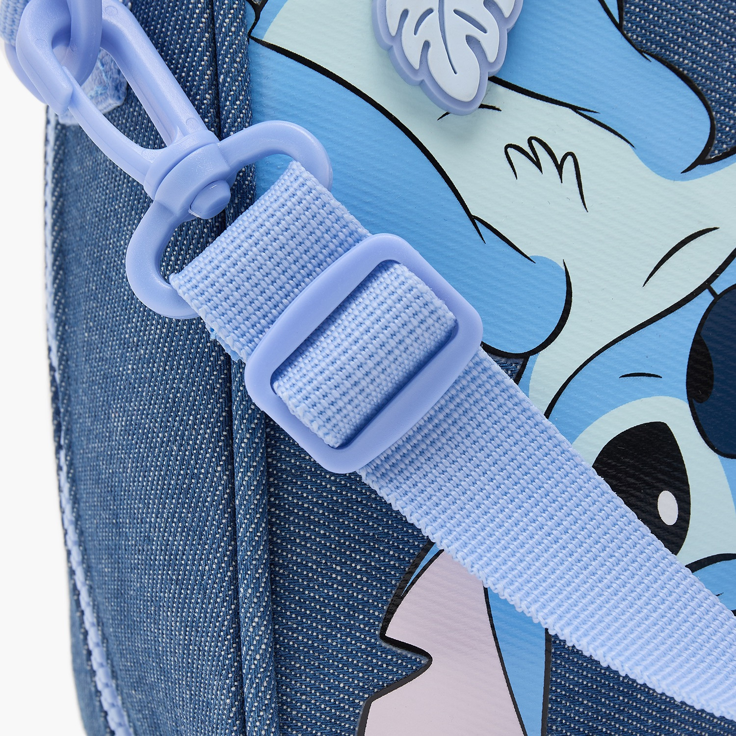 شنطة غداء بطبعات ستيتش للبنات 8-12 سنوات بسحّاب إغلاق من ديزني-school-lunchessentials-lunchbags-image-5
