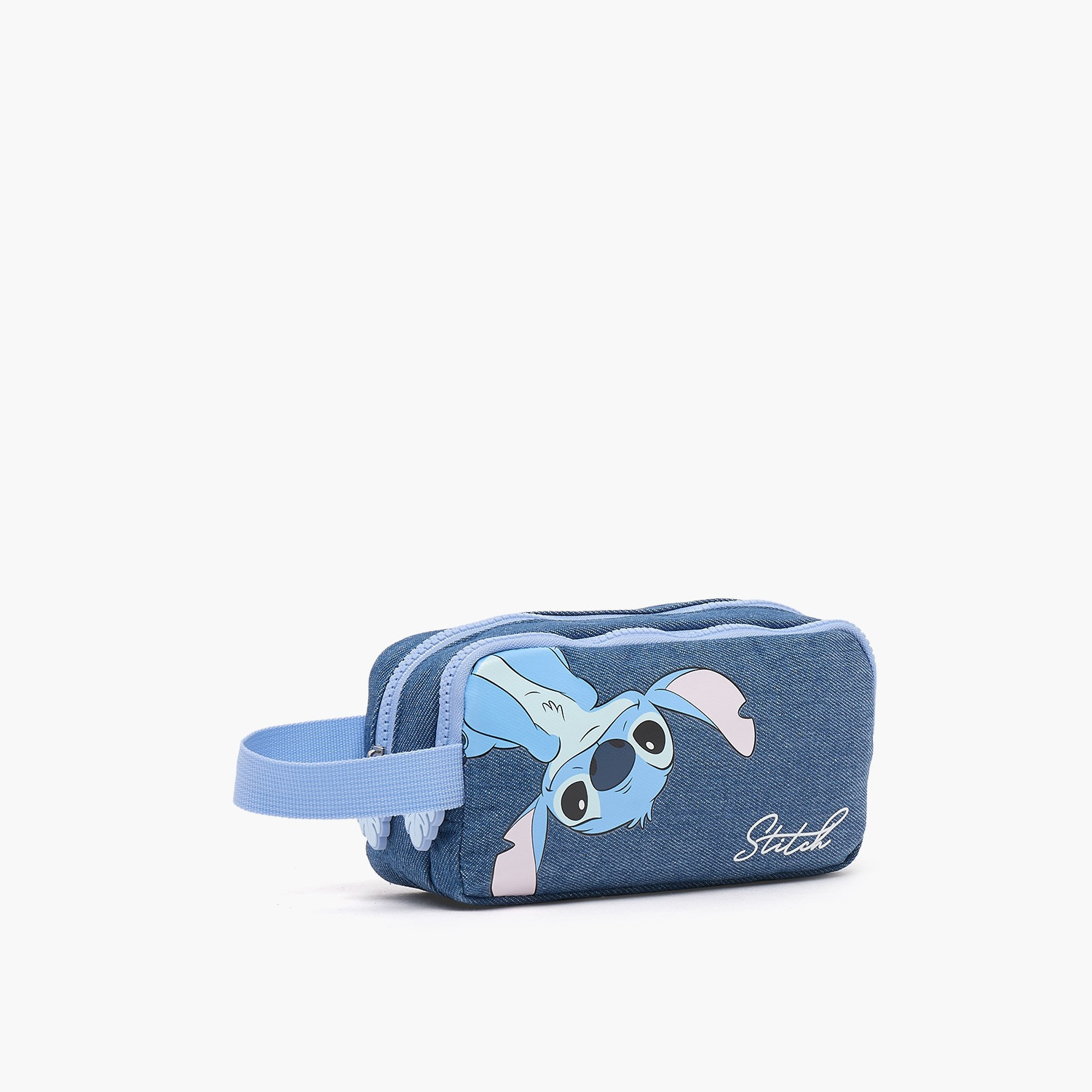 مقلمة بطبعة ستيتش بقسمين من ديزني-school-stationery-pencilcases-image-3