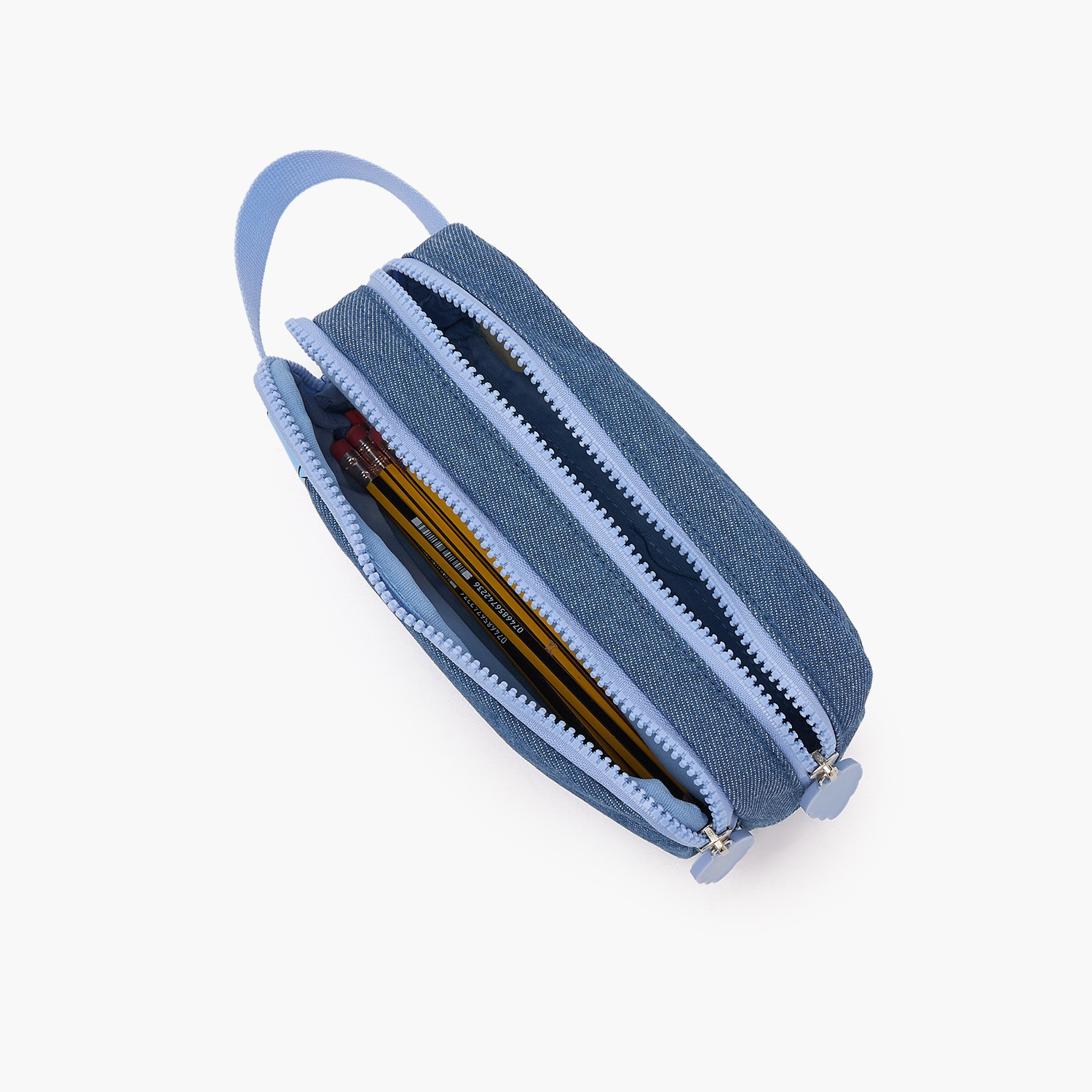 مقلمة بطبعة ستيتش بقسمين من ديزني-school-stationery-pencilcases-image-7