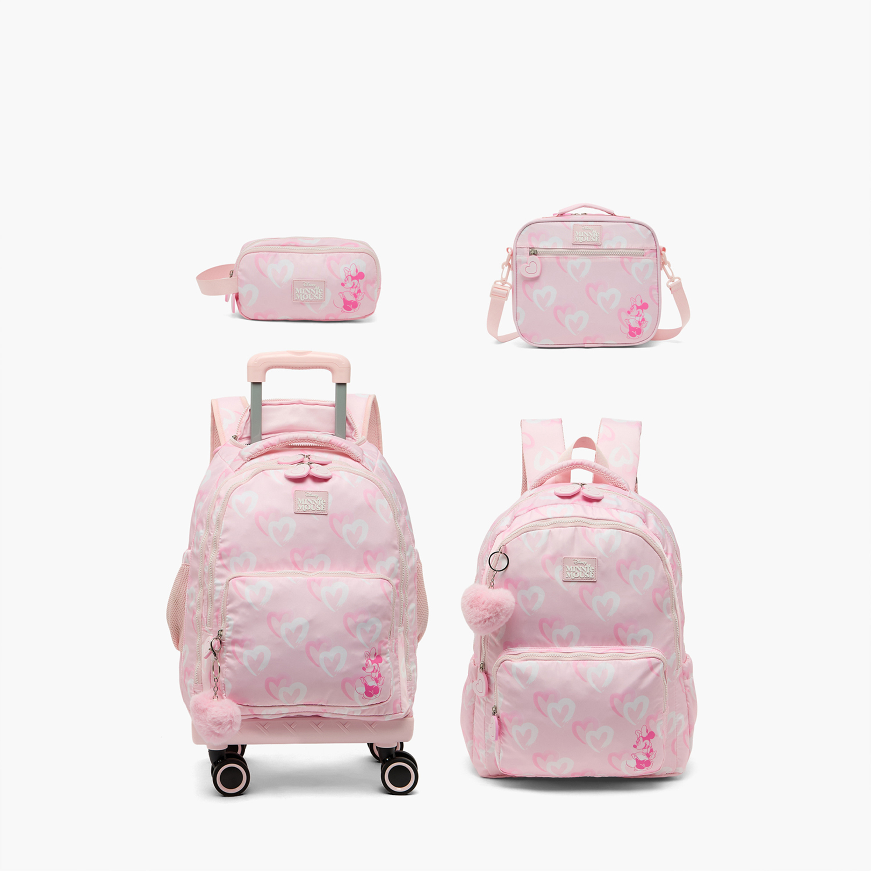 Disney Minnie Mouse Backpack for Girls 8-12 Years with Padded Straps - 17 inches-school-bagsandbackpacks-backpacks-image-10