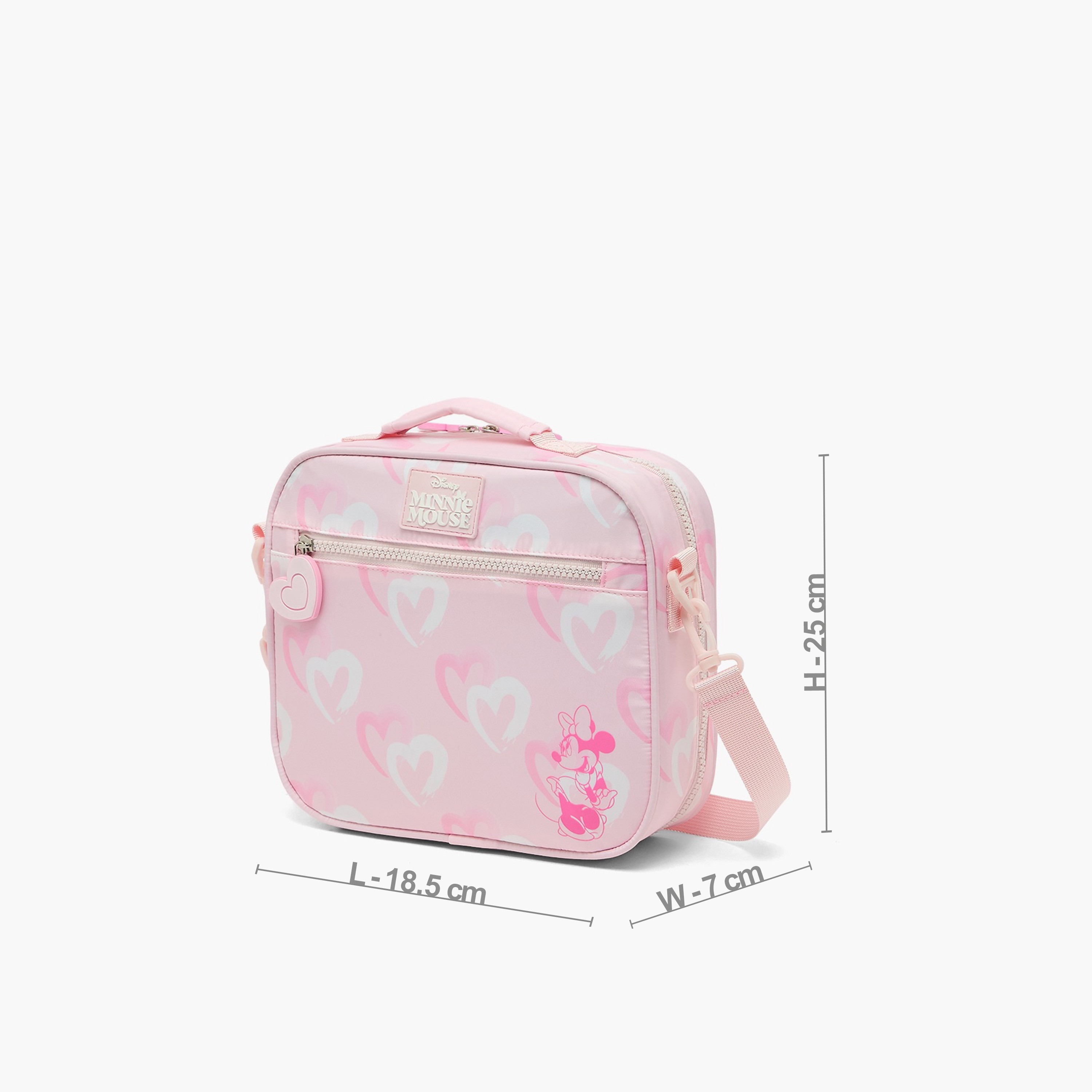 Disney Minnie Mouse Print Lunch Bag for Girls 8-12 Years with Insulation-school-lunchessentials-lunchbags-image-10