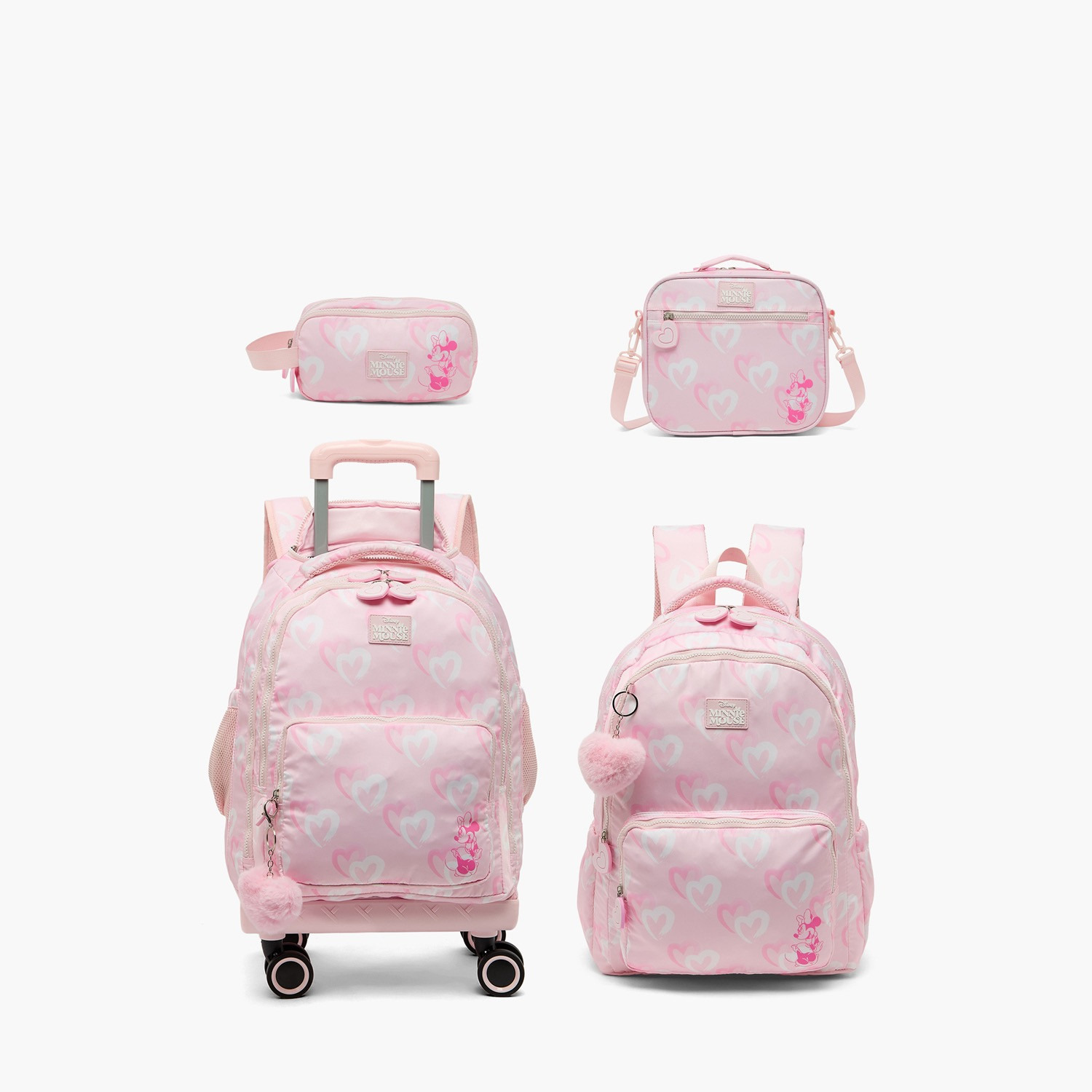 Disney Minnie Mouse Print Lunch Bag for Girls 8-12 Years with Insulation-school-lunchessentials-lunchbags-image-12