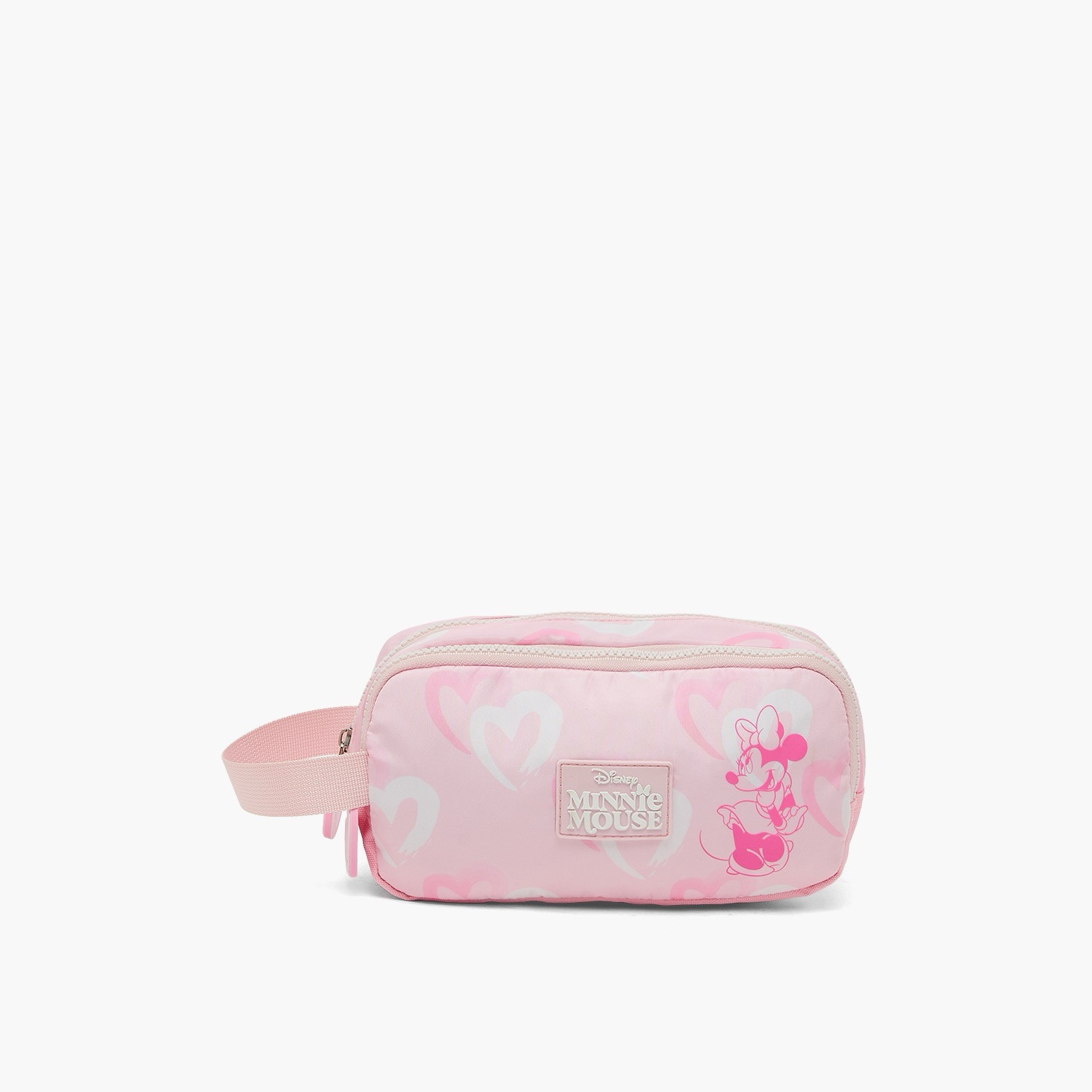 مقلمة بقسمين وطبعات ميني ماوس من ديزني-school-stationery-pencilcases-image-1