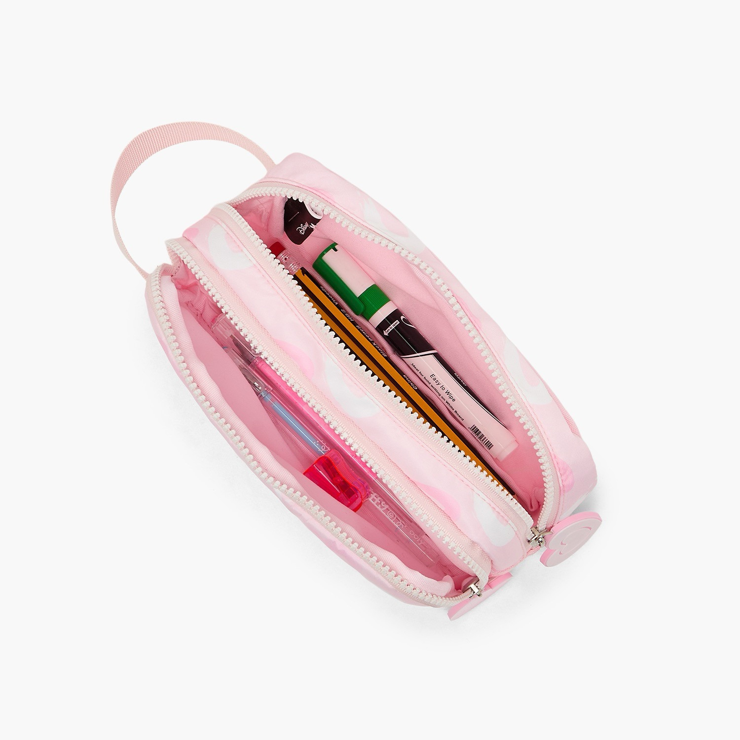 مقلمة بقسمين وطبعات ميني ماوس من ديزني-school-stationery-pencilcases-image-8