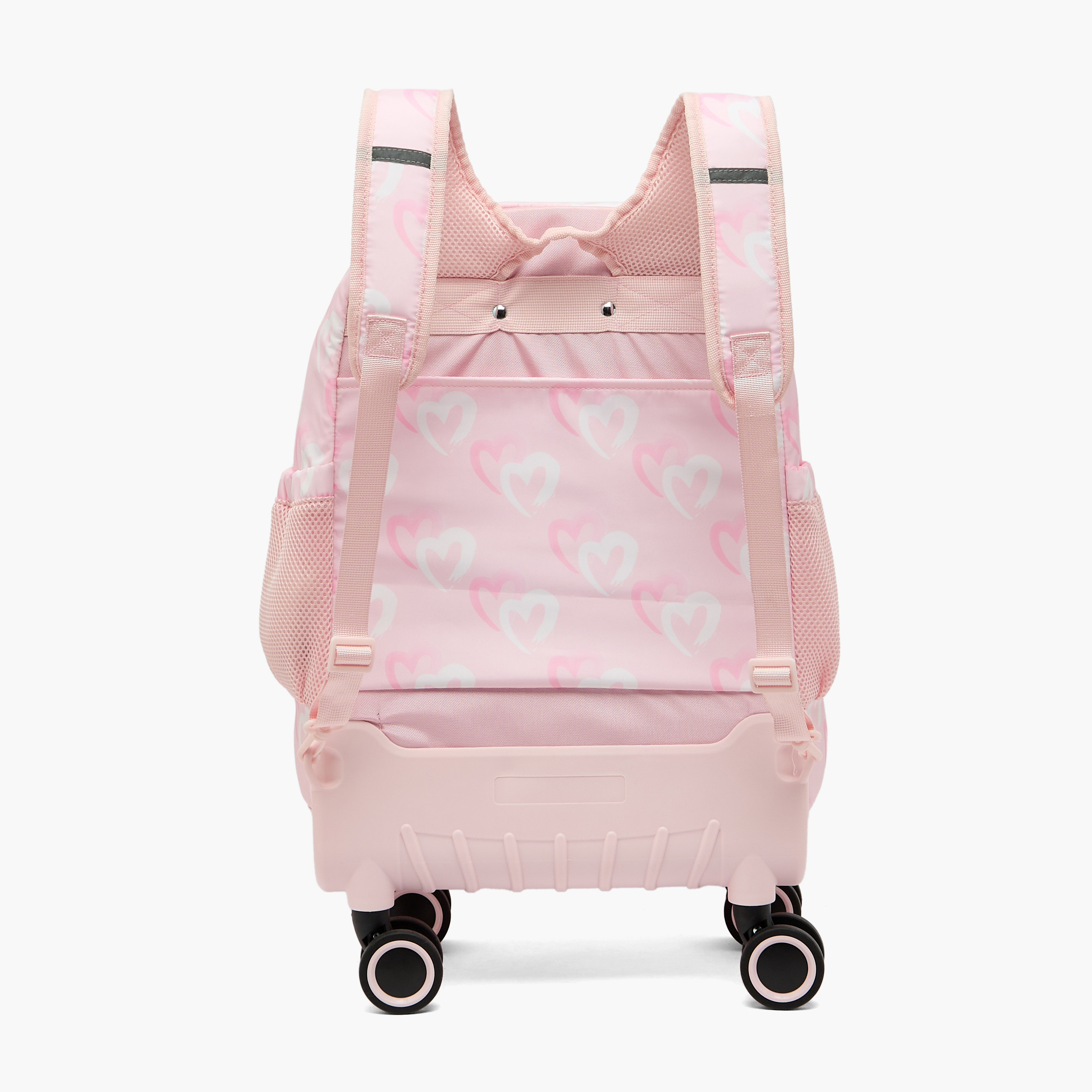 Disney Minnie Mouse Print Trolley Bag for Girls 8-13 Years with Retractable Handle - 18 inches-school-bagsandbackpacks-trolleybags-image-12