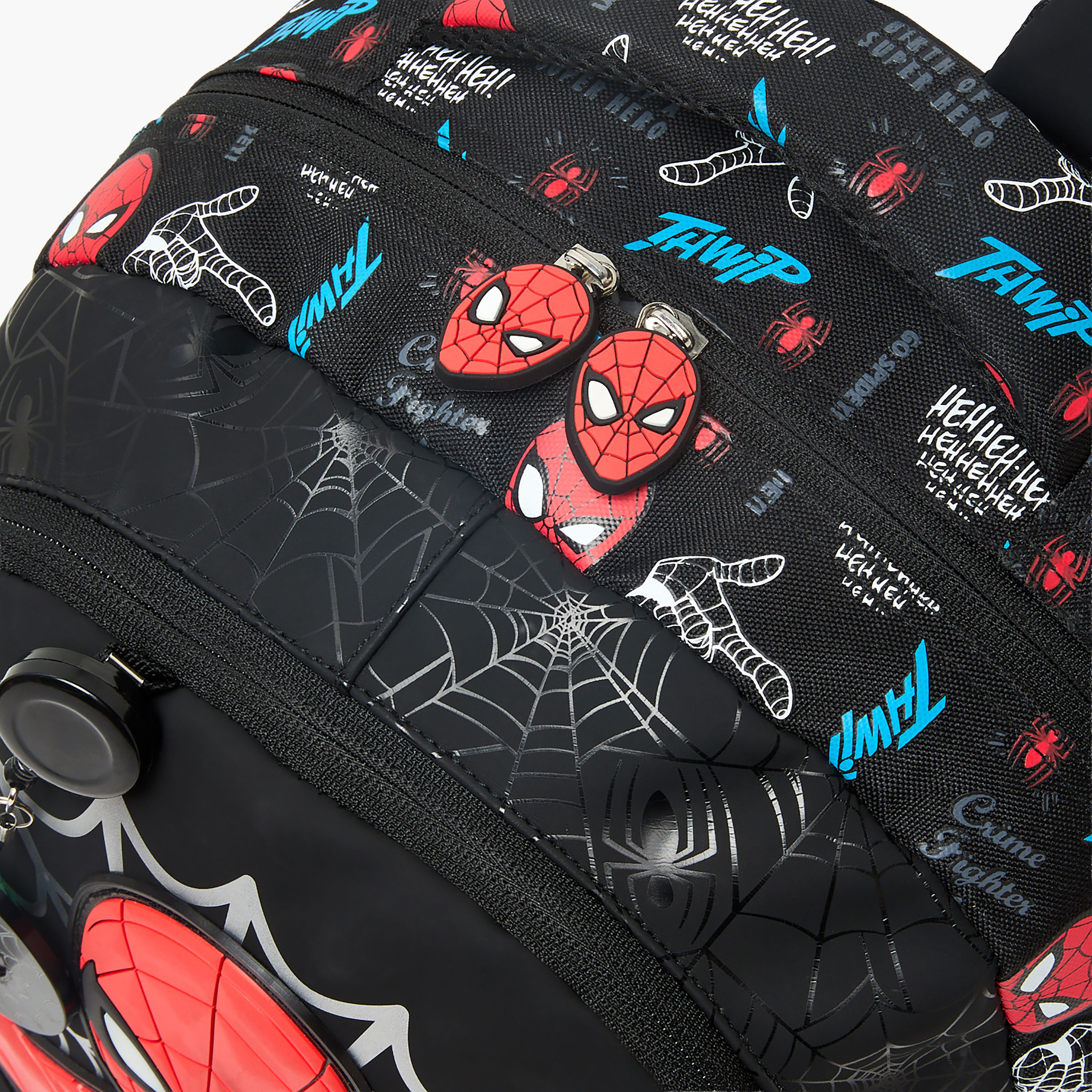 Spider-Man Print Backpack for Boys 5-8 Years with Laptop Compartment - 16 inches-school-bagsandbackpacks-backpacks-image-3
