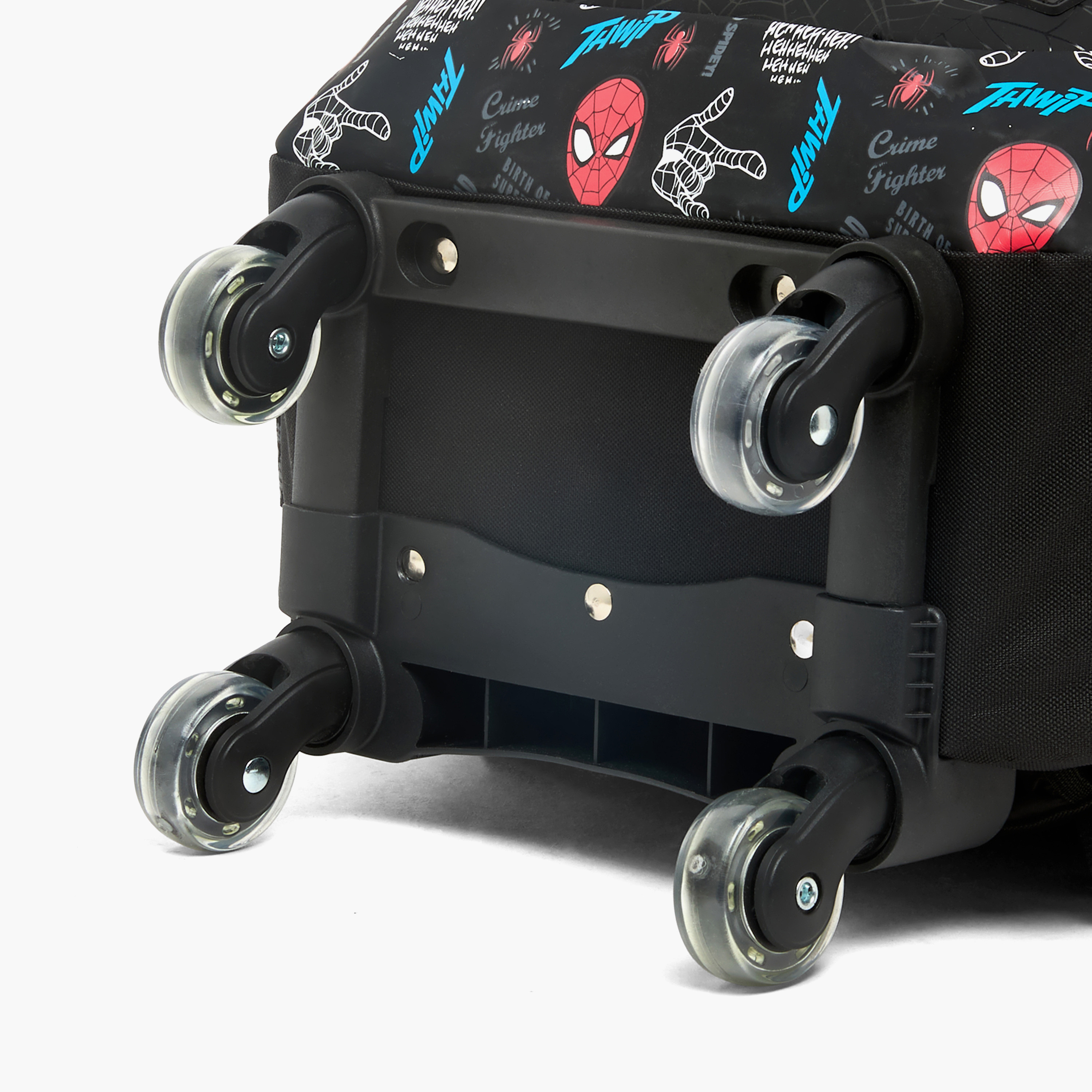 شنطة ترولي بطبعة سبايدر مان للأولاد من 5-8 سنوات بعجلات متينة - 16 بوصة-school-bagsandbackpacks-trolleybags-image-12