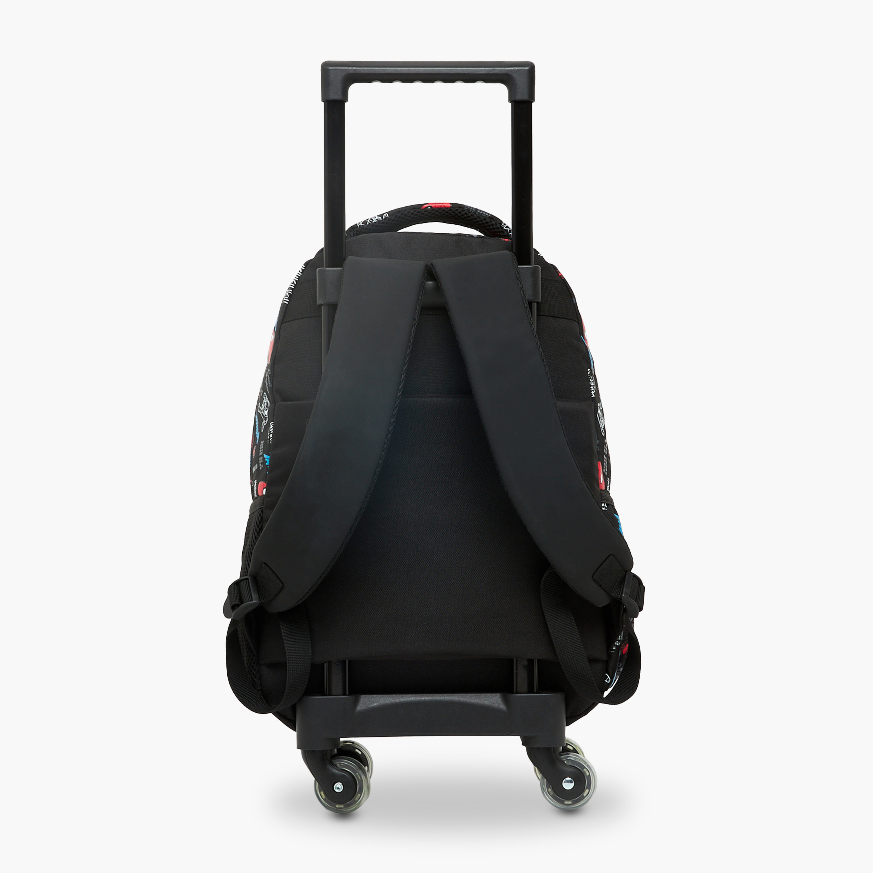 شنطة ترولي بطبعة سبايدر مان للأولاد من 5-8 سنوات بعجلات متينة - 16 بوصة-school-bagsandbackpacks-trolleybags-image-10
