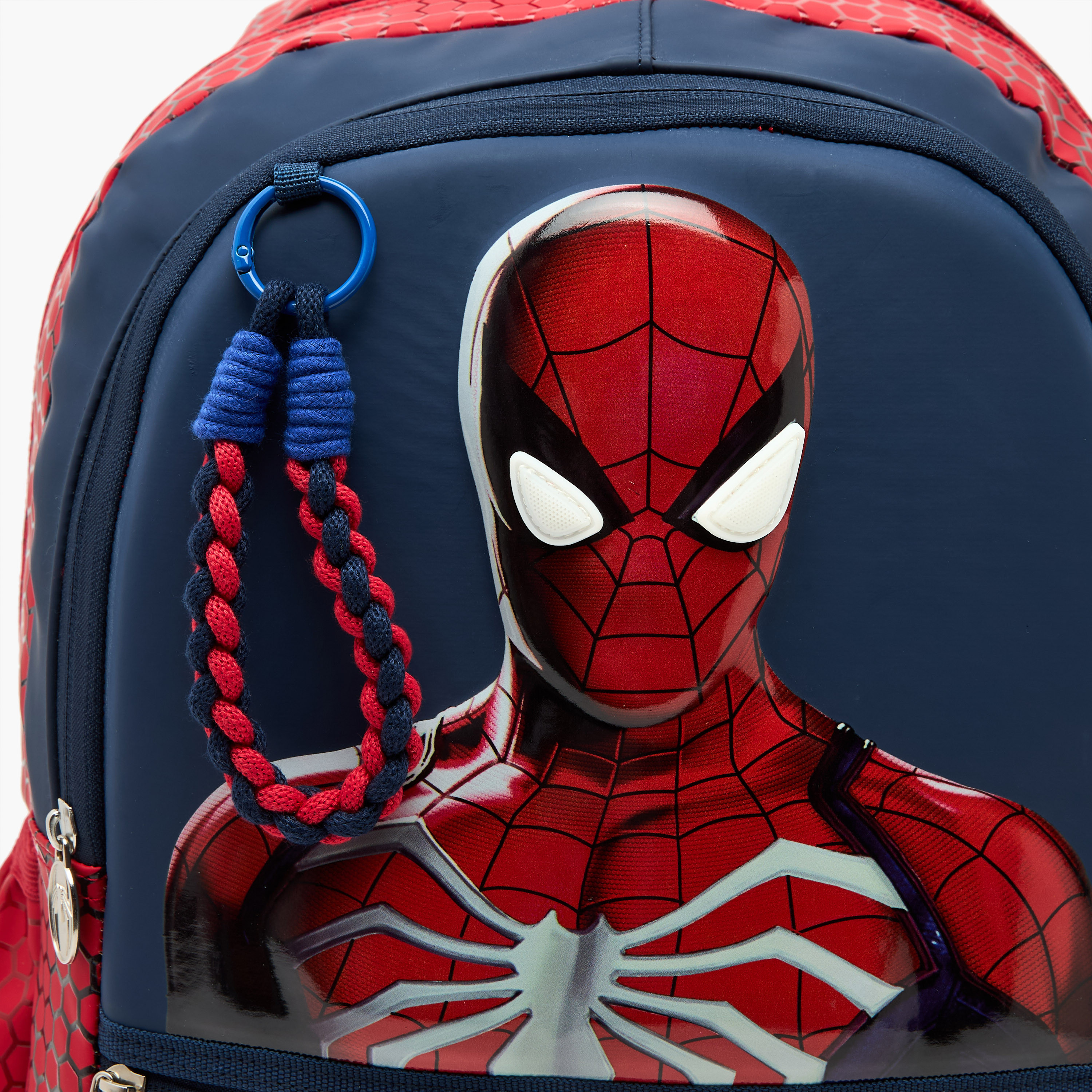 Spider-Man Print Backpack for Boys 5-8 Years with Padded Shoulder Straps - 16 inches-school-bagsandbackpacks-backpacks-image-6