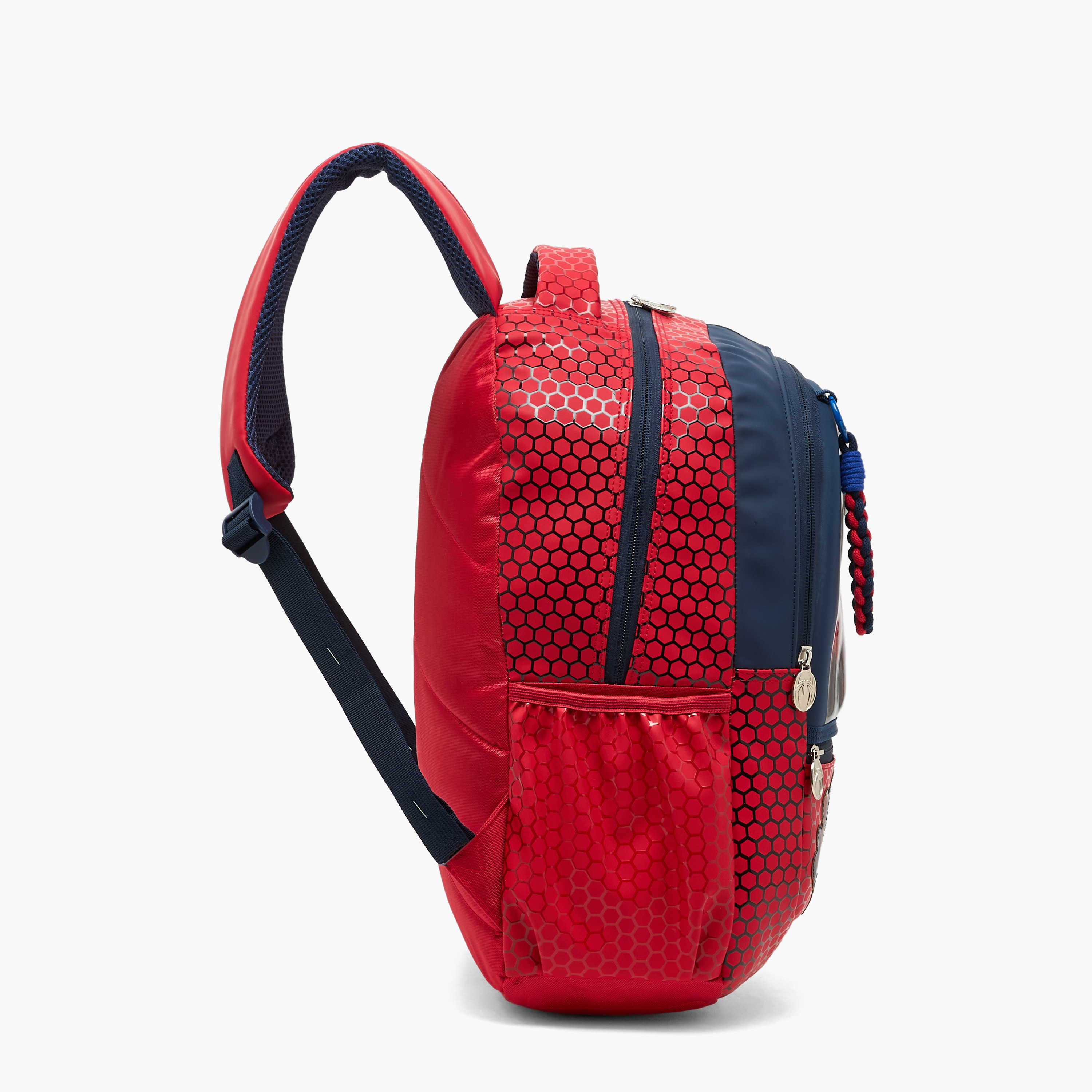 Spider-Man Print Backpack for Boys 5-8 Years with Padded Shoulder Straps - 16 inches-school-bagsandbackpacks-backpacks-image-8